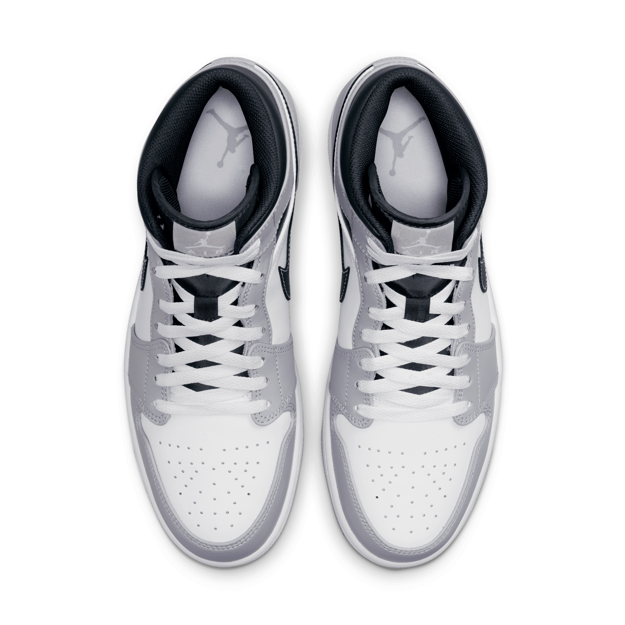 Air Jordan 1 Mid 'Light Smoke Grey'