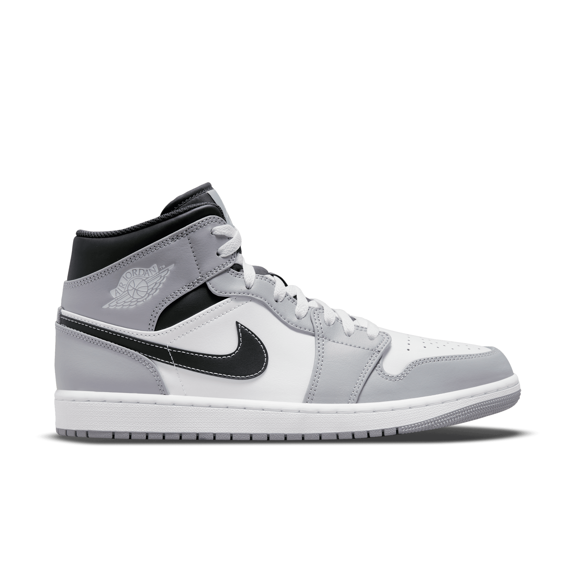 Air Jordan 1 Mid 'Light Smoke Grey'