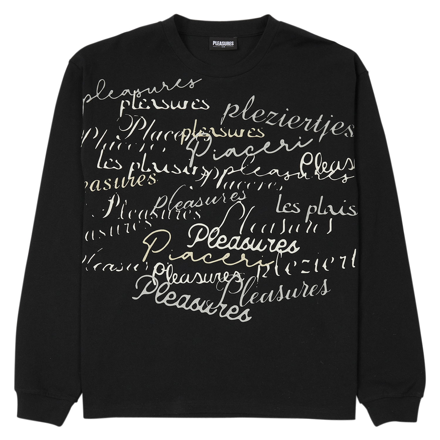 Pleasures Shatter LS Shirt 'Black'