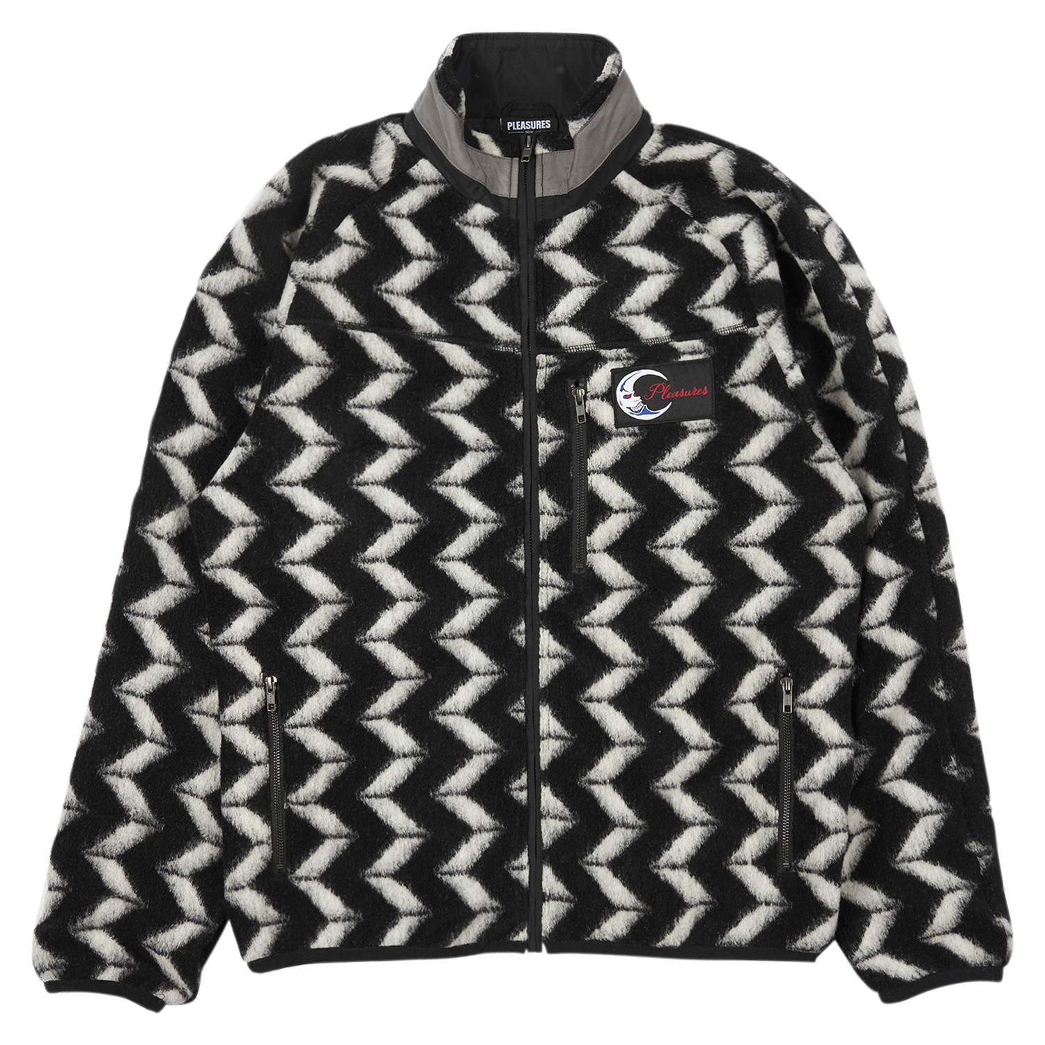 Pleasures Drifter Fuzzy Jacket 'Black'
