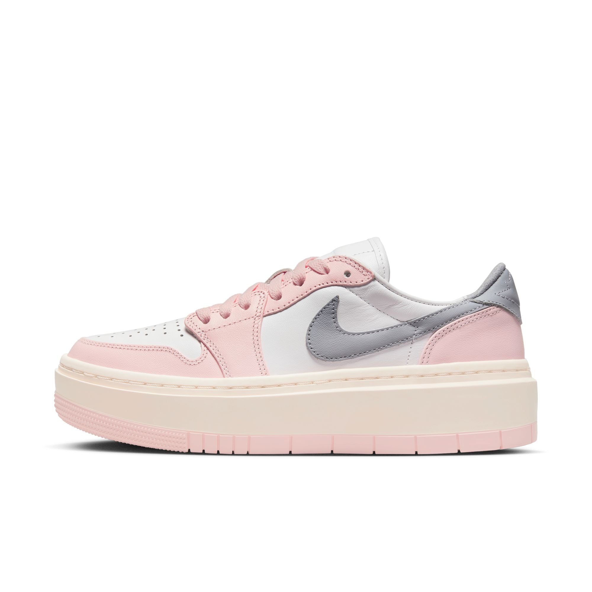 Womens Air Jordan 1 Elevate Low 'White/Guava Ice'