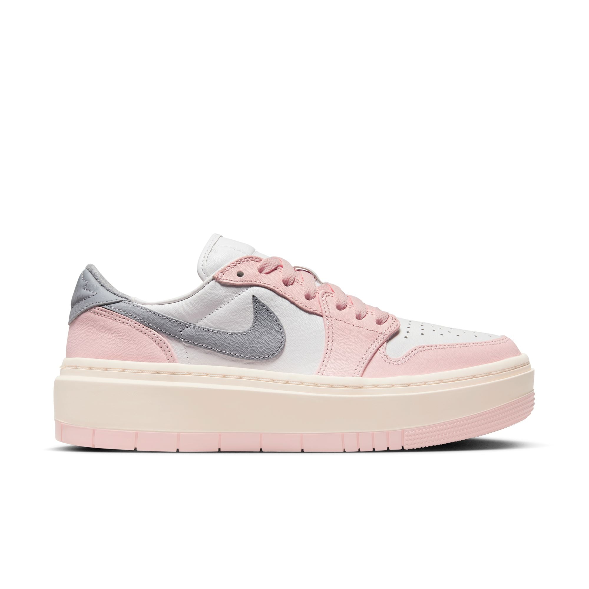 Womens Air Jordan 1 Elevate Low 'White/Guava Ice'