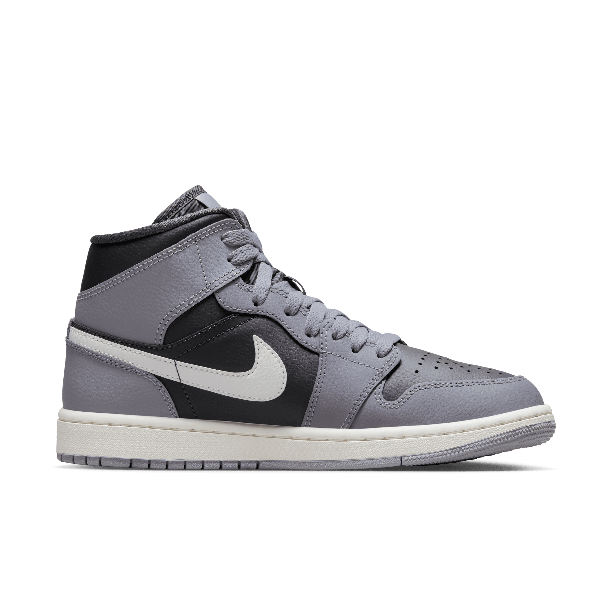 Womens Air Jordan 1 Mid 'Cement Grey'