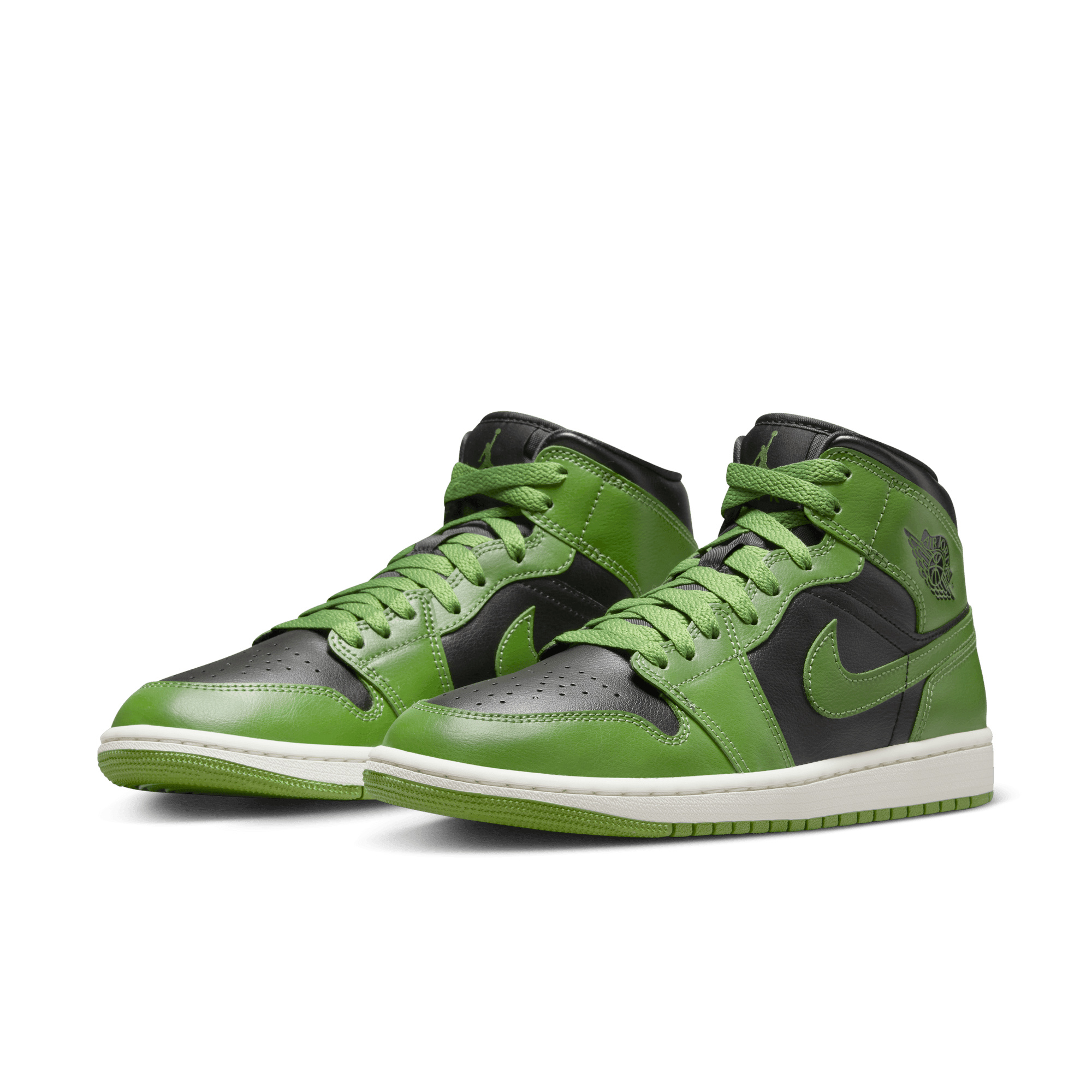 Womens Air Jordan 1 Mid 'Altitude Green'
