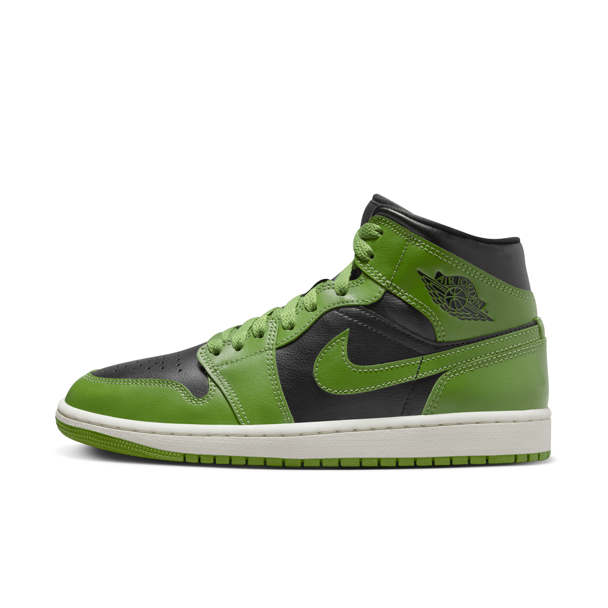 Womens Air Jordan 1 Mid 'Altitude Green'