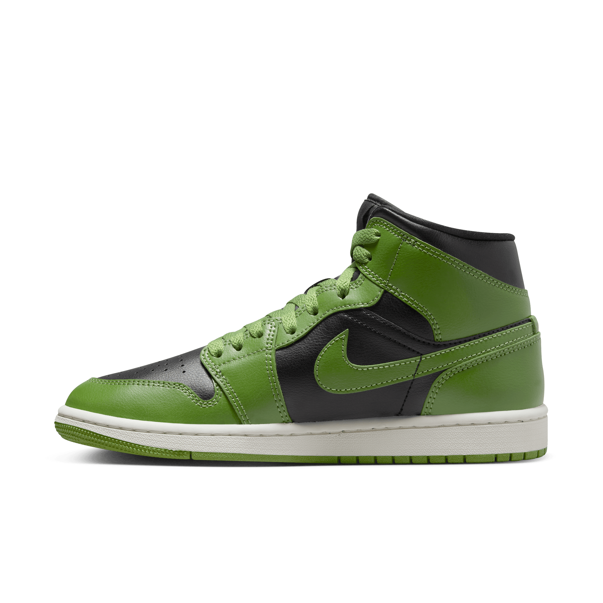 Womens Air Jordan 1 Mid 'Altitude Green'