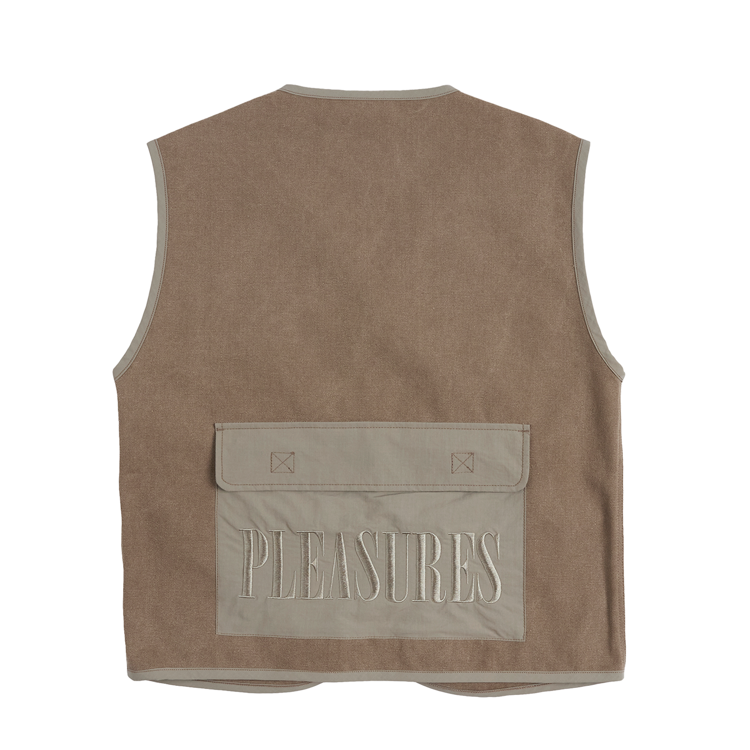 Pleasures Beagle Hunting Vest 'Khaki'