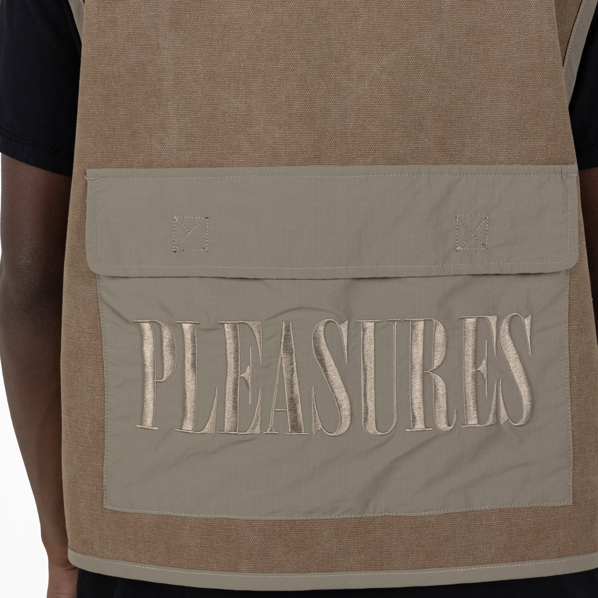 Pleasures Beagle Hunting Vest 'Khaki'