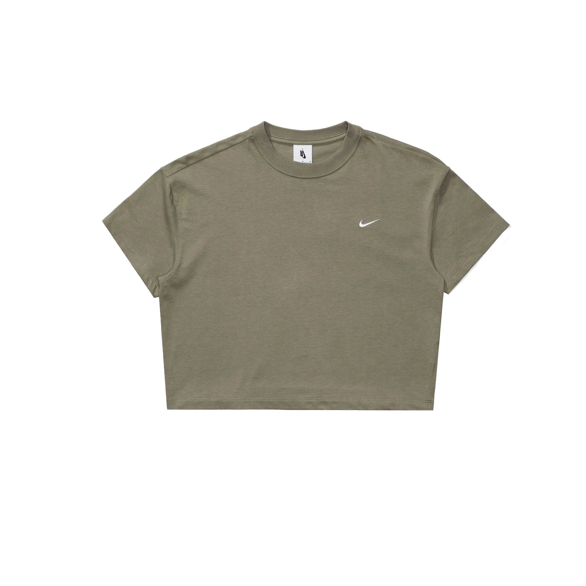 Women's NikeLab Crop T-Shirt 'Light Army'