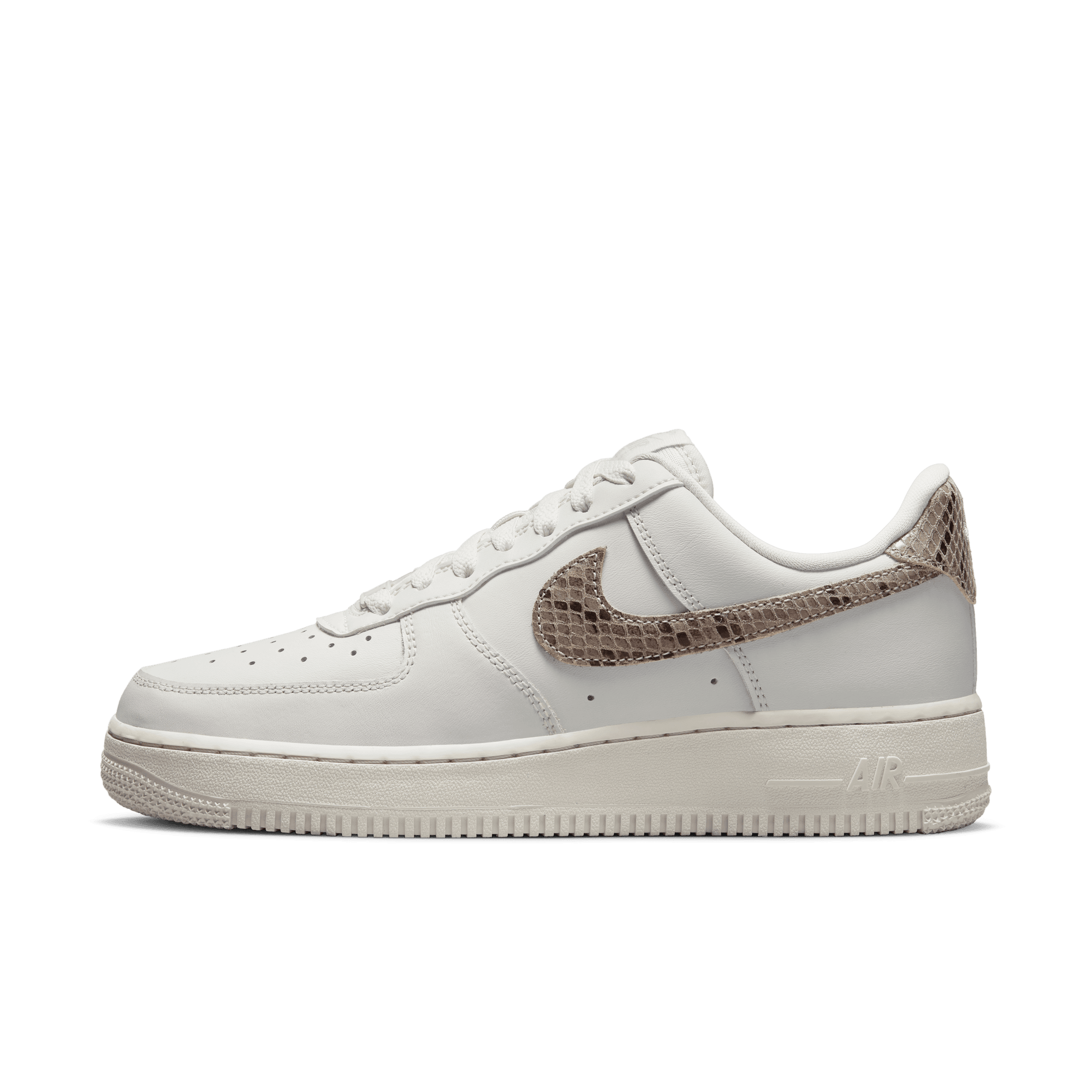 Womens Nike Air Force 1 '07 'Sail Snakeskin'