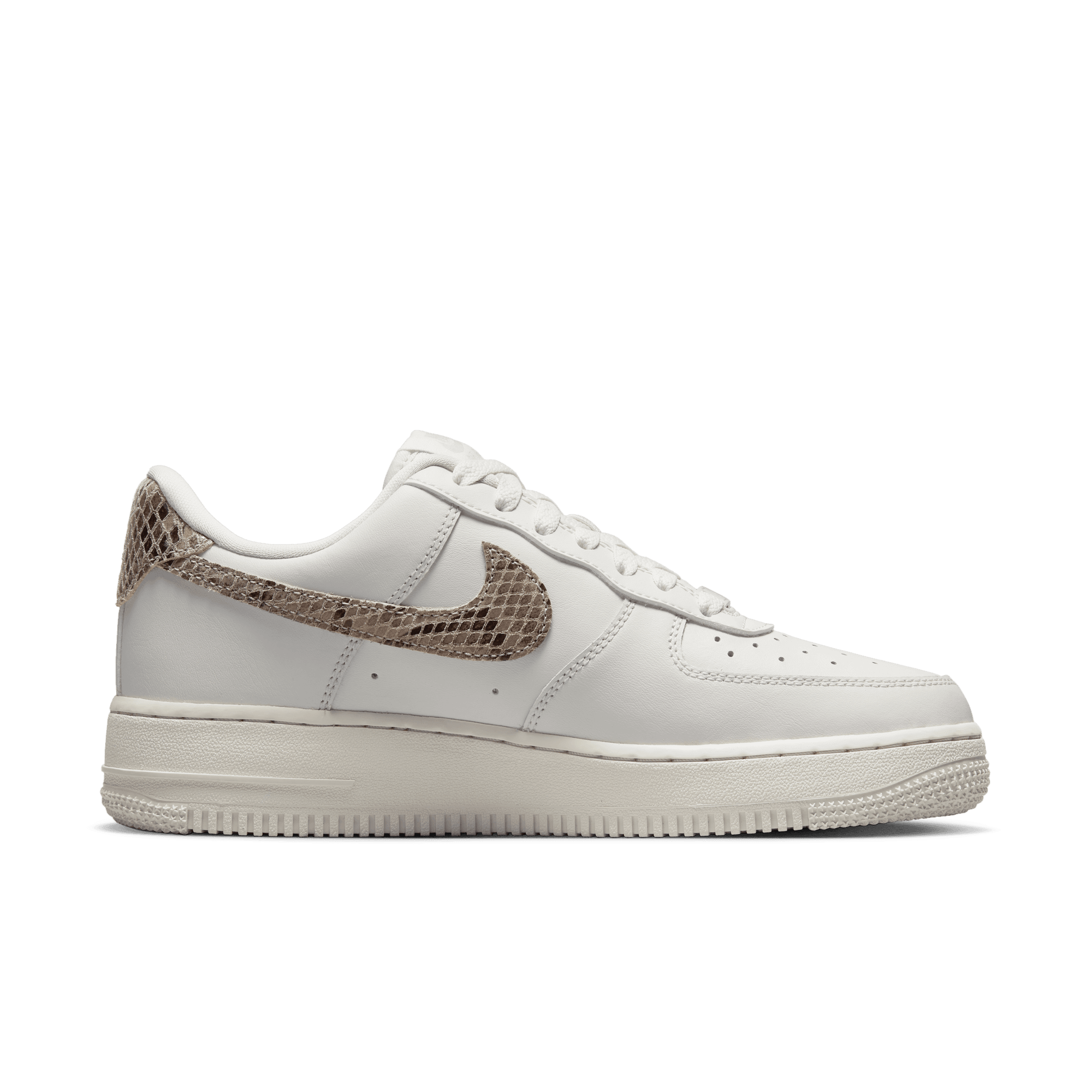 Womens Nike Air Force 1 '07 'Sail Snakeskin'