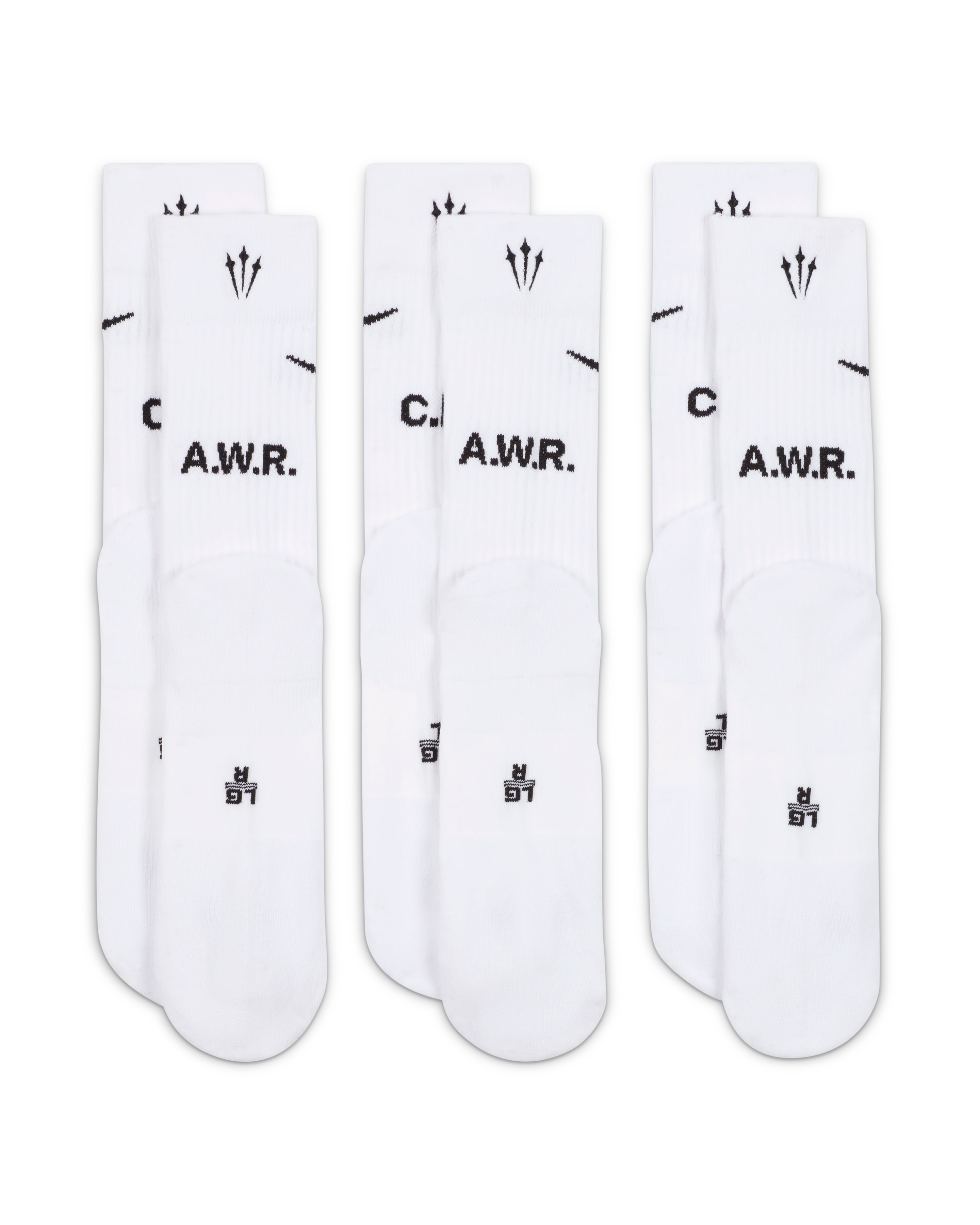 NOCTA x Nike Crew Socks 'White'