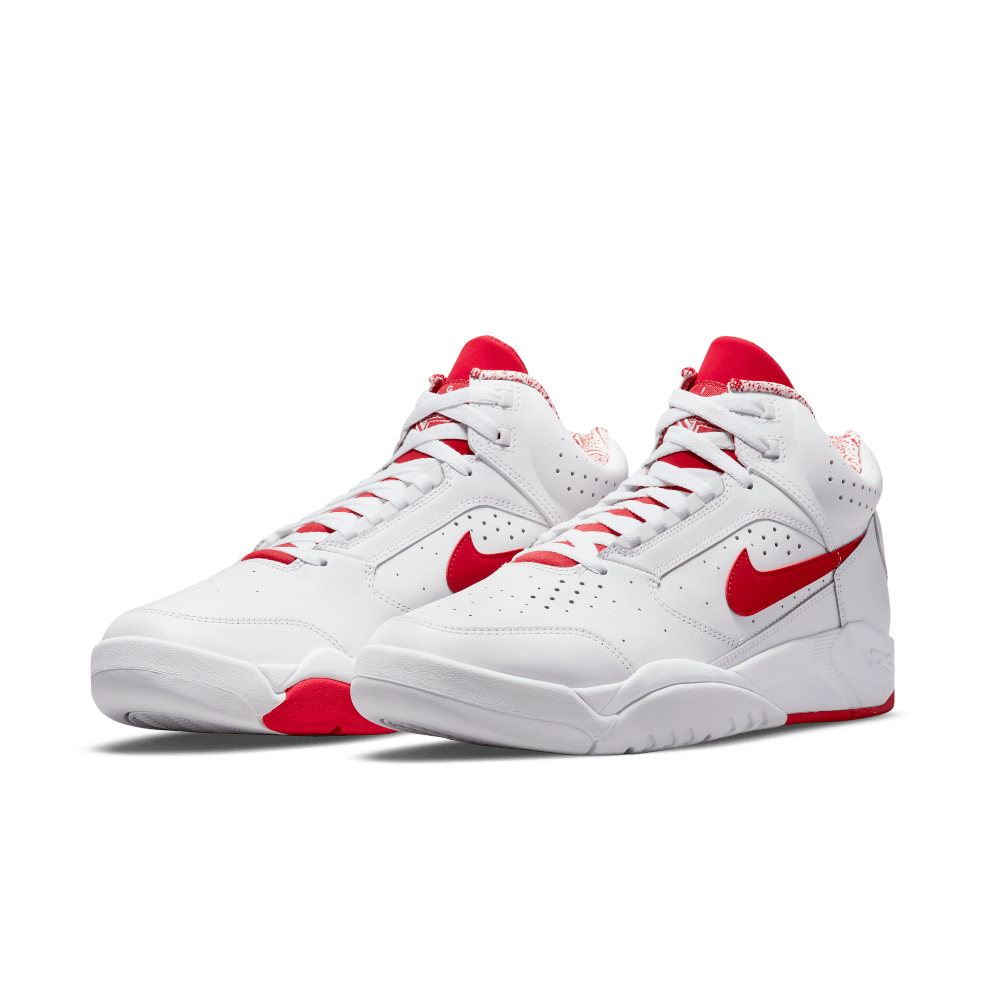 Nike Air Flight Lite Mid 'White/Red'