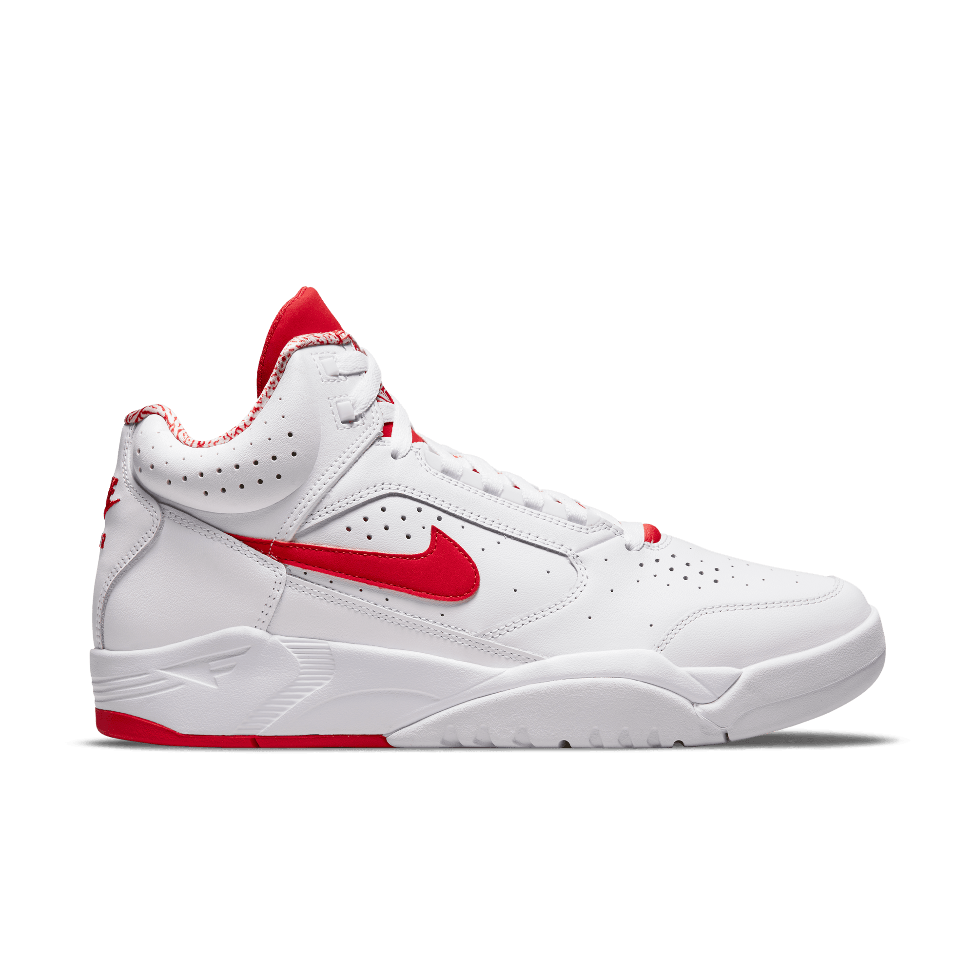 Nike Air Flight Lite Mid 'White/Red' Nike Air Flight Lite Mid 'White/Red'