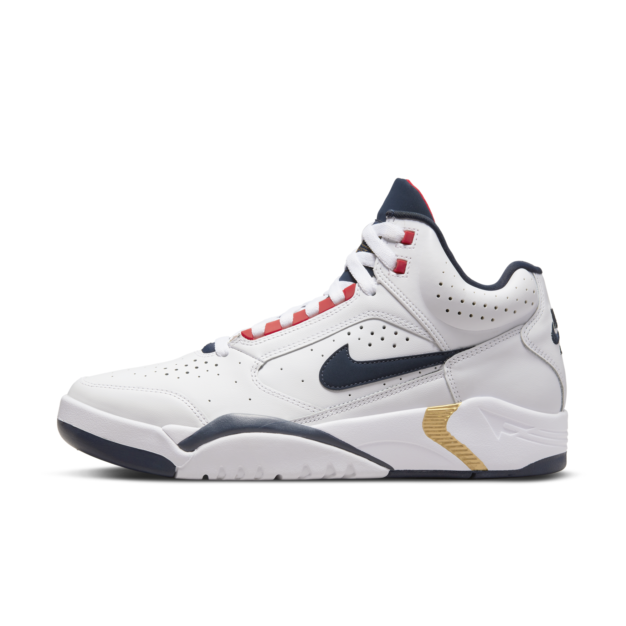 Nike Air Flight Lite Mid 'White/Navy'
