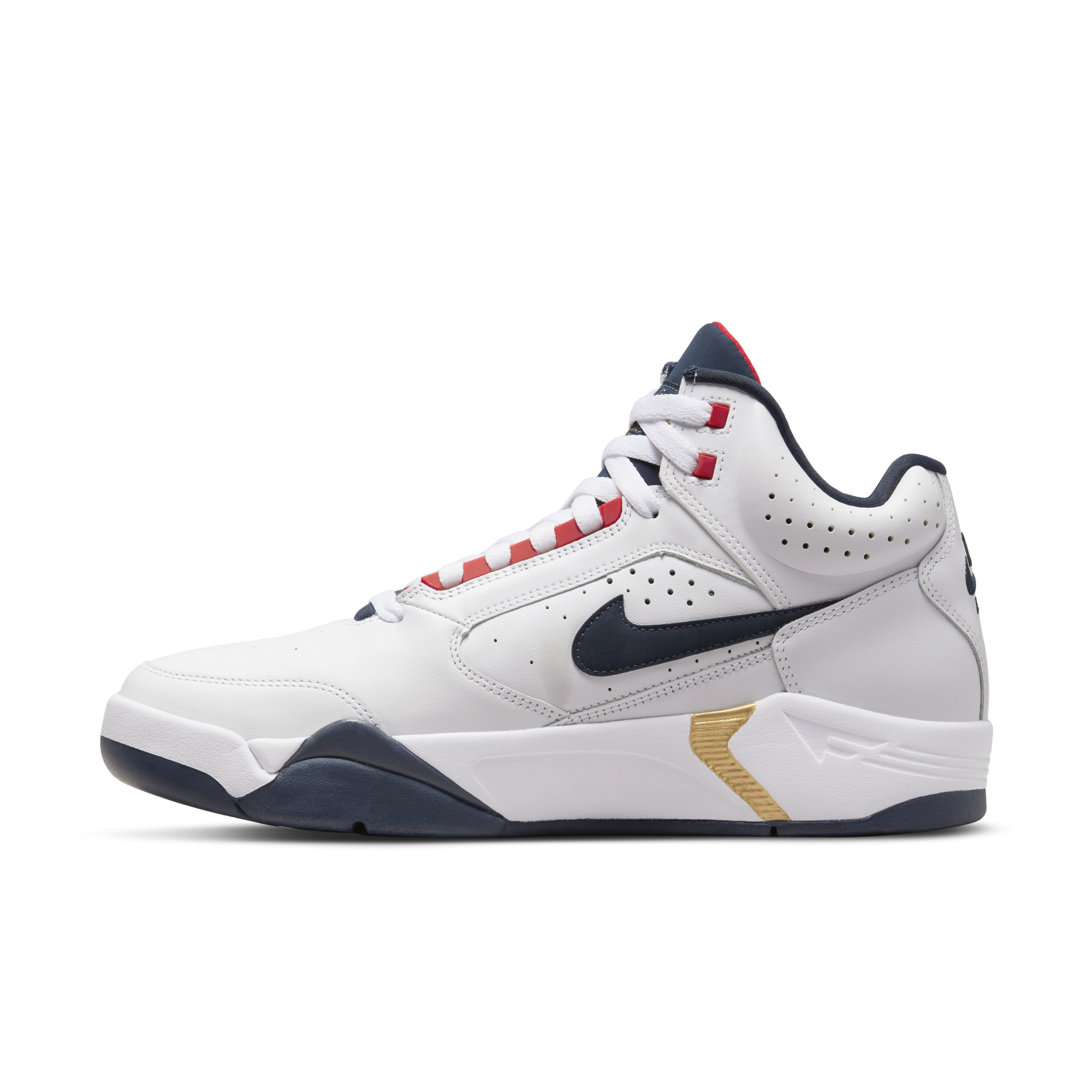 Nike Air Flight Lite Mid 'White/Navy'
