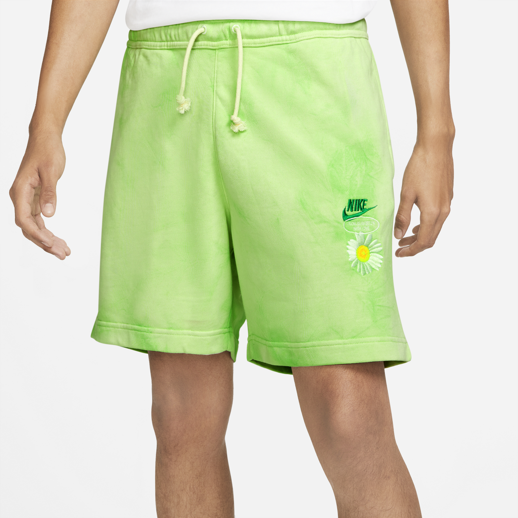 Nike Sportswear French Terry Shorts 'Green'