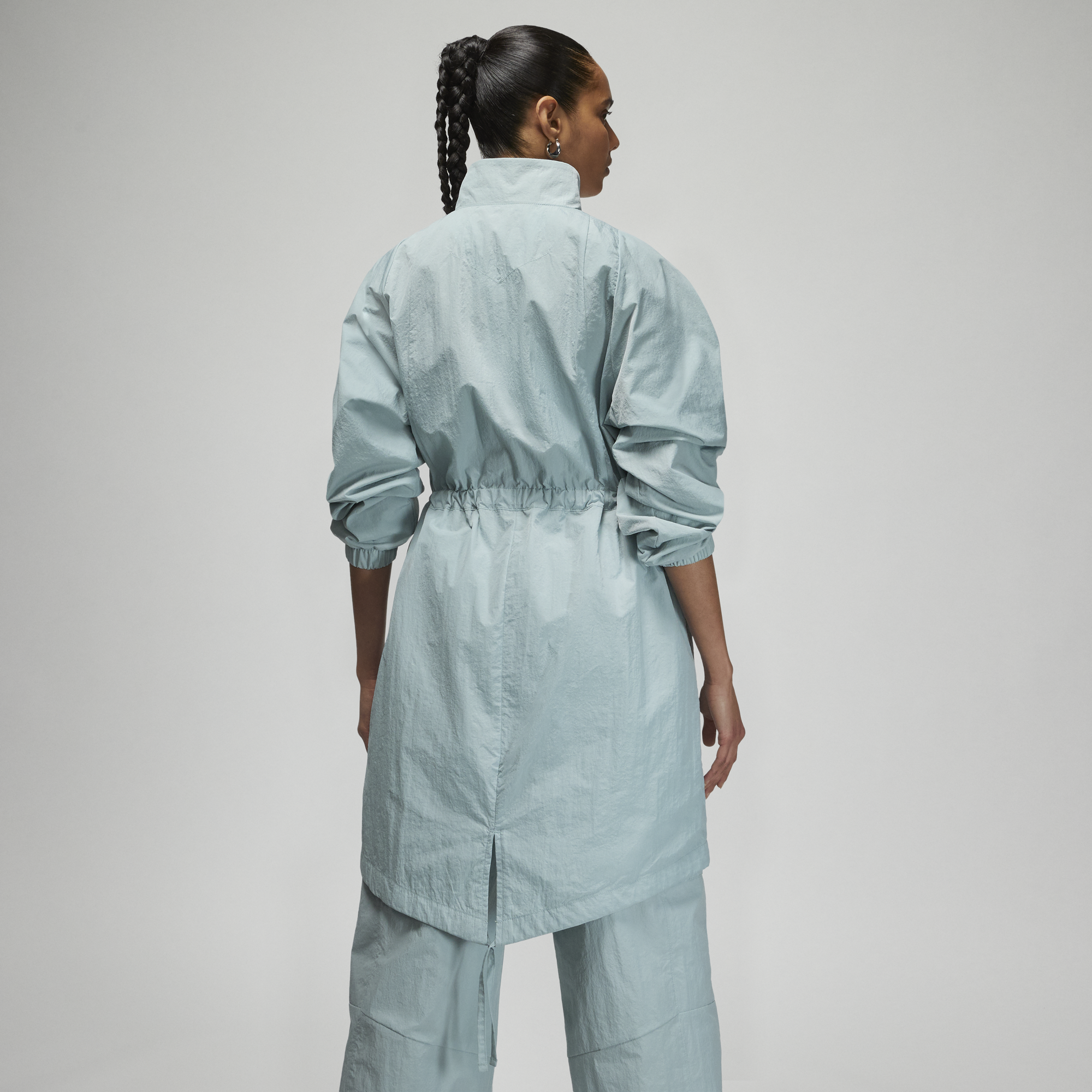 Womens Jordan Essential Oversized Jacket 'Ocean Cube'