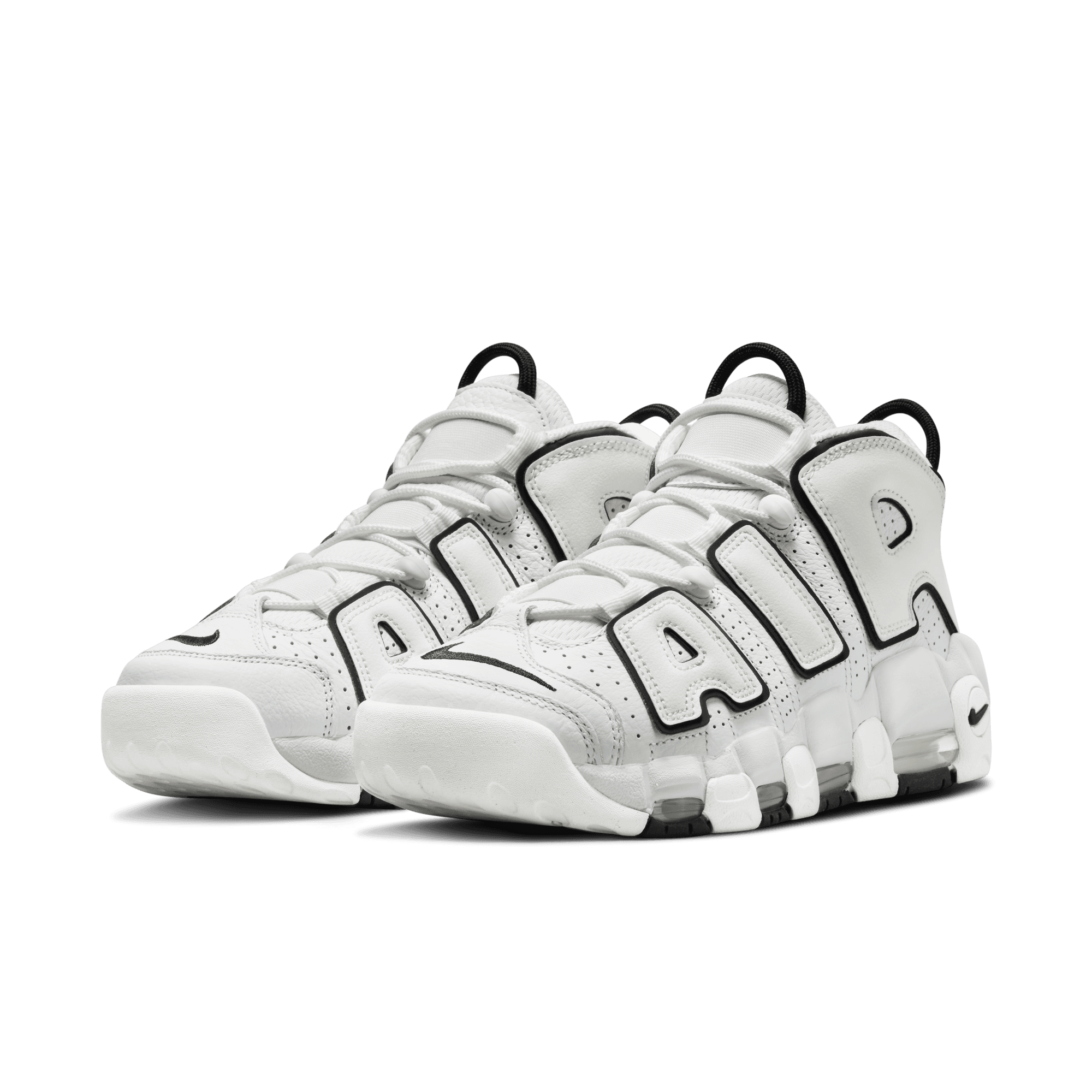Womens Nike Air More Uptempo 'White/Black'