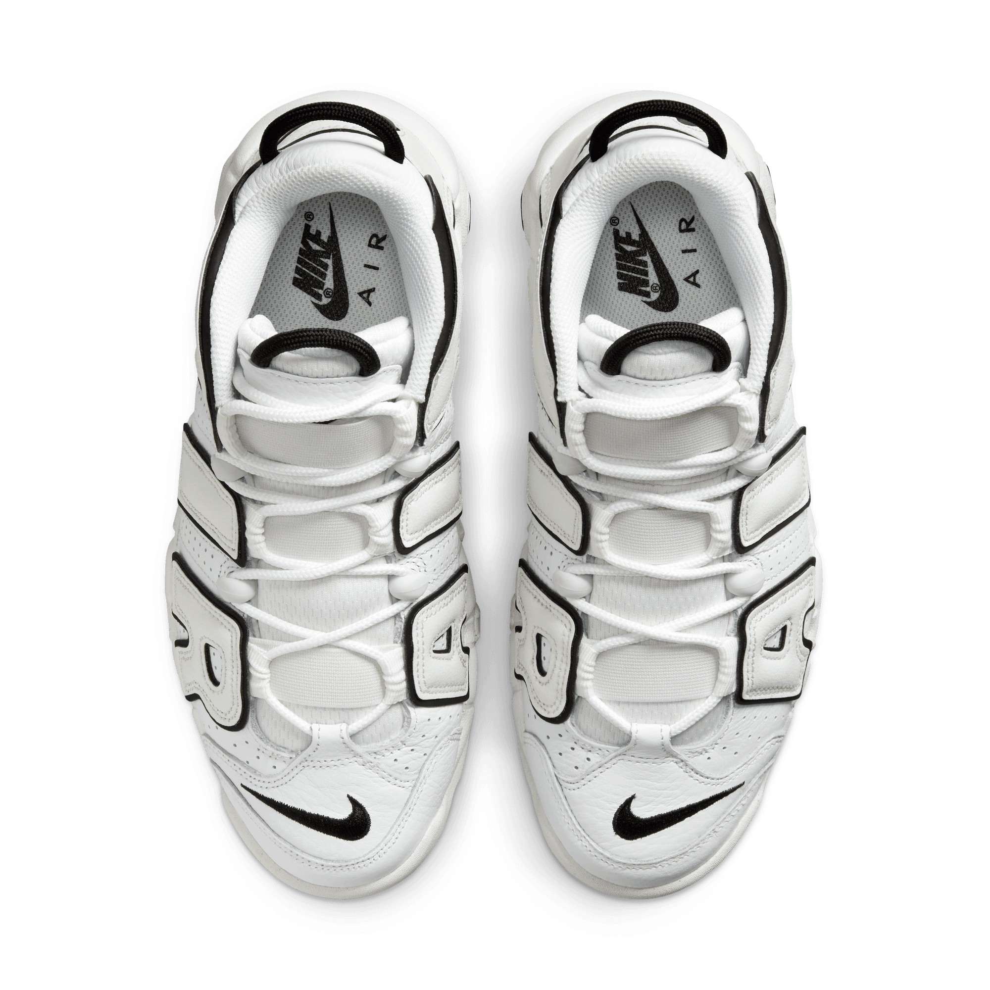 Womens Nike Air More Uptempo 'White/Black'