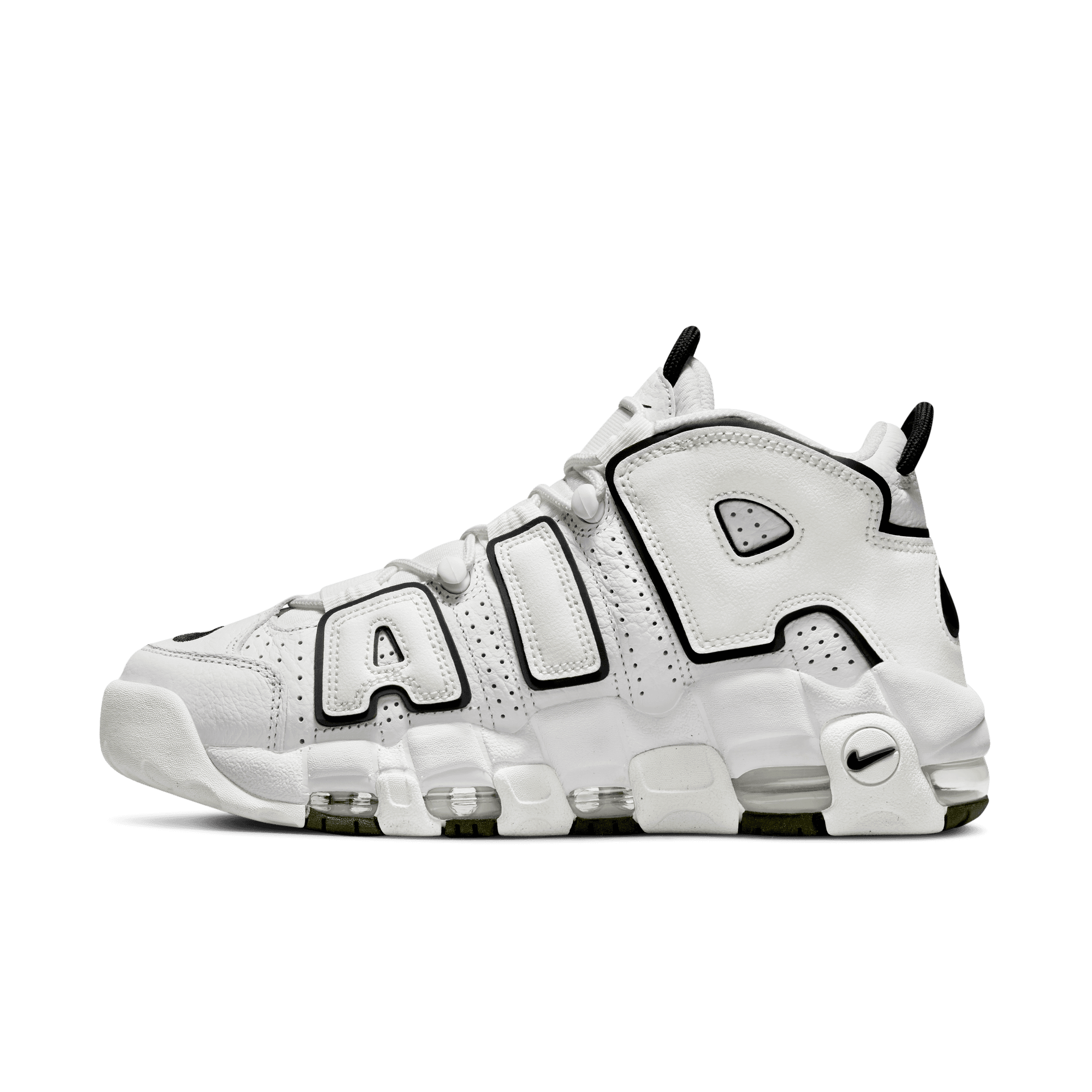 Womens Nike Air More Uptempo 'White/Black'