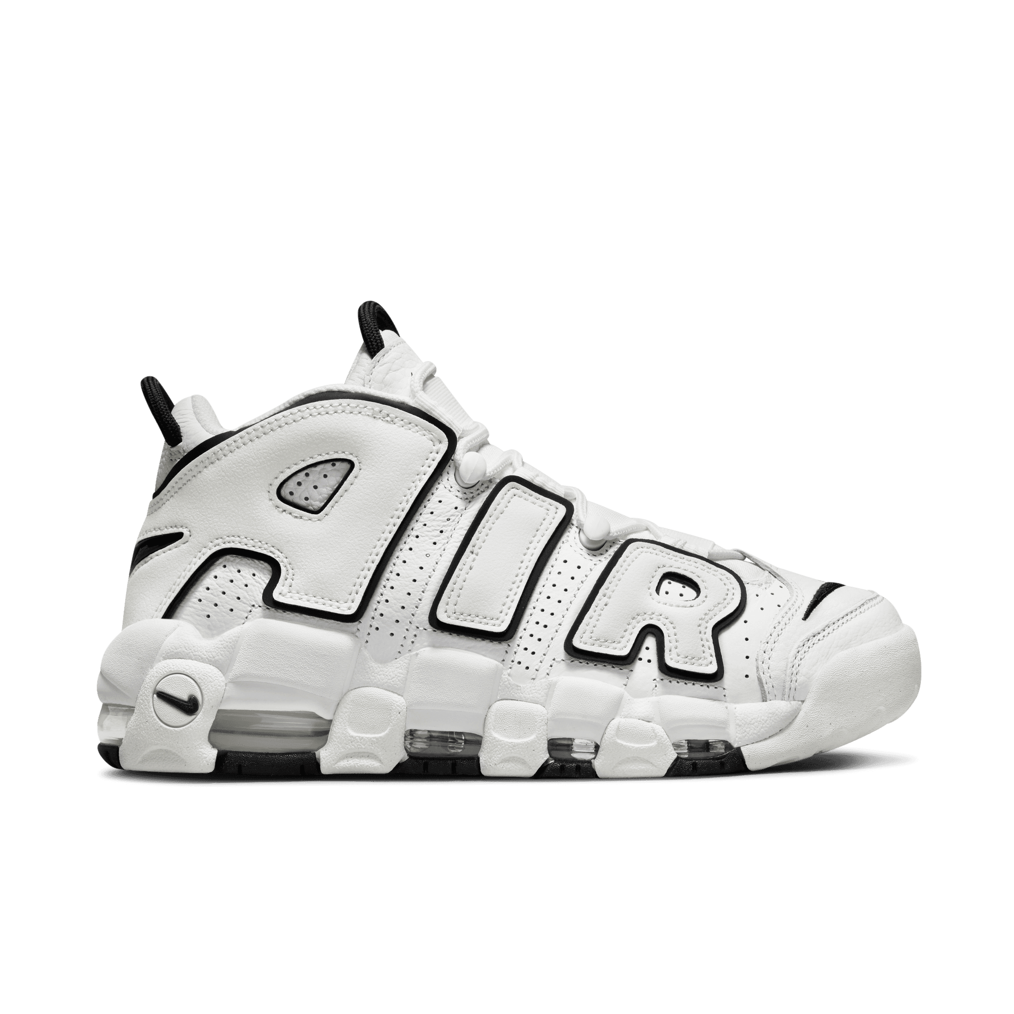 Womens Nike Air More Uptempo 'White/Black'