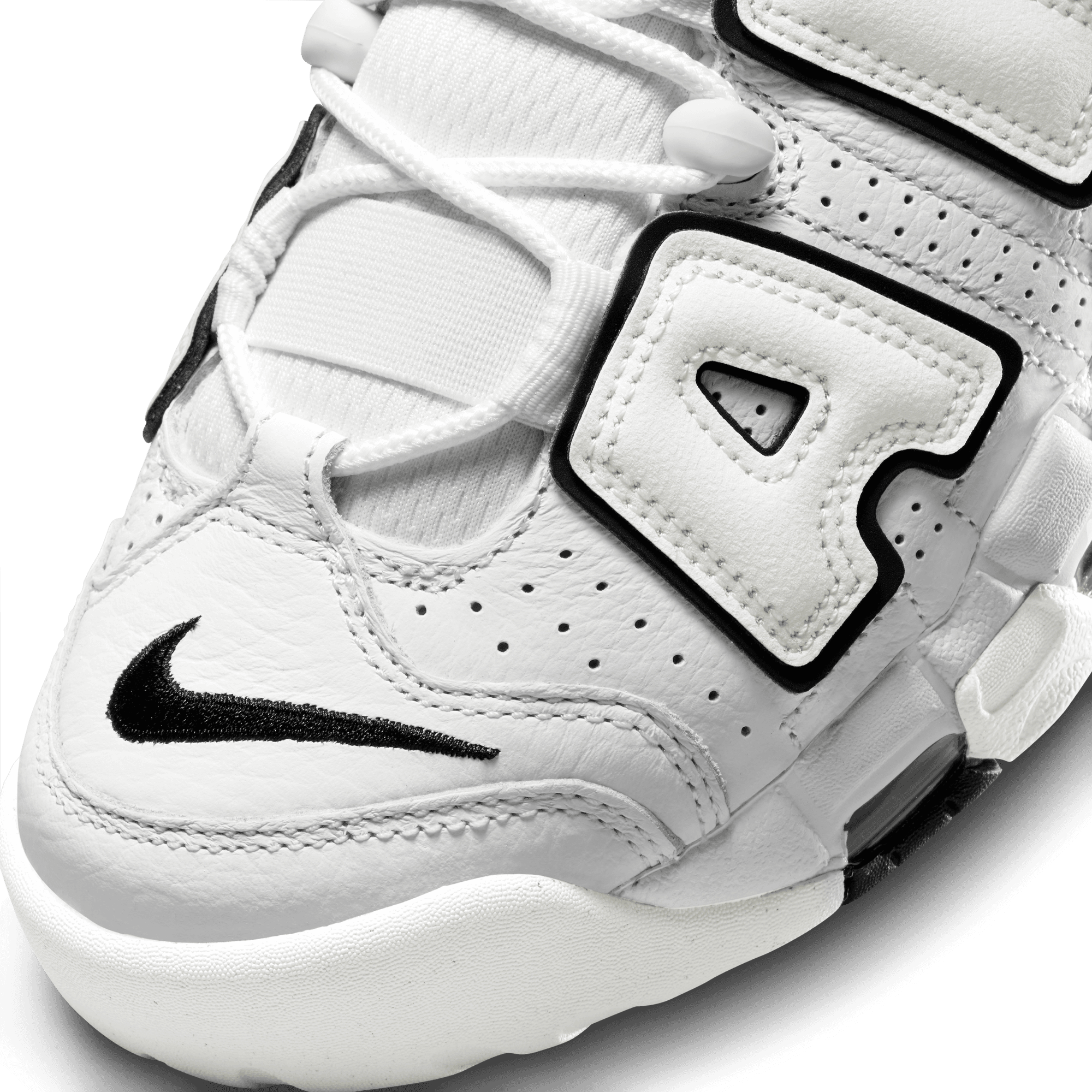 Womens Nike Air More Uptempo 'White/Black'