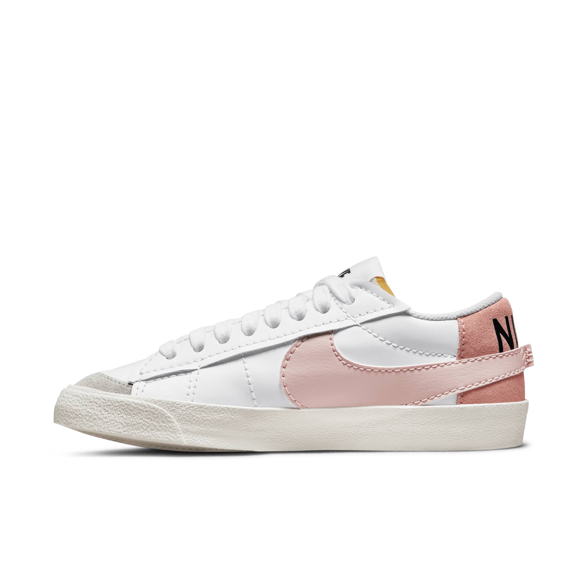 Womens Nike Blazer Low '77 Jumbo 'White/Pink'