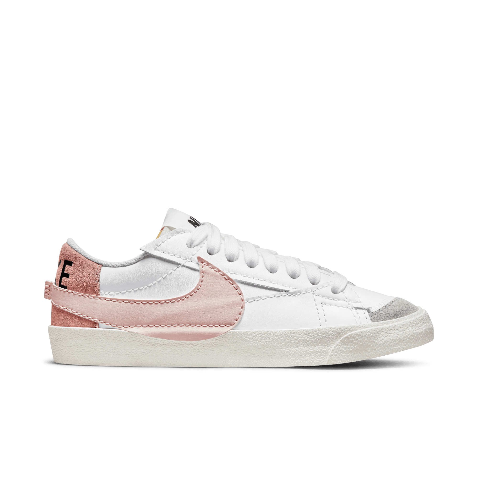 Womens Nike Blazer Low '77 Jumbo 'White/Pink'