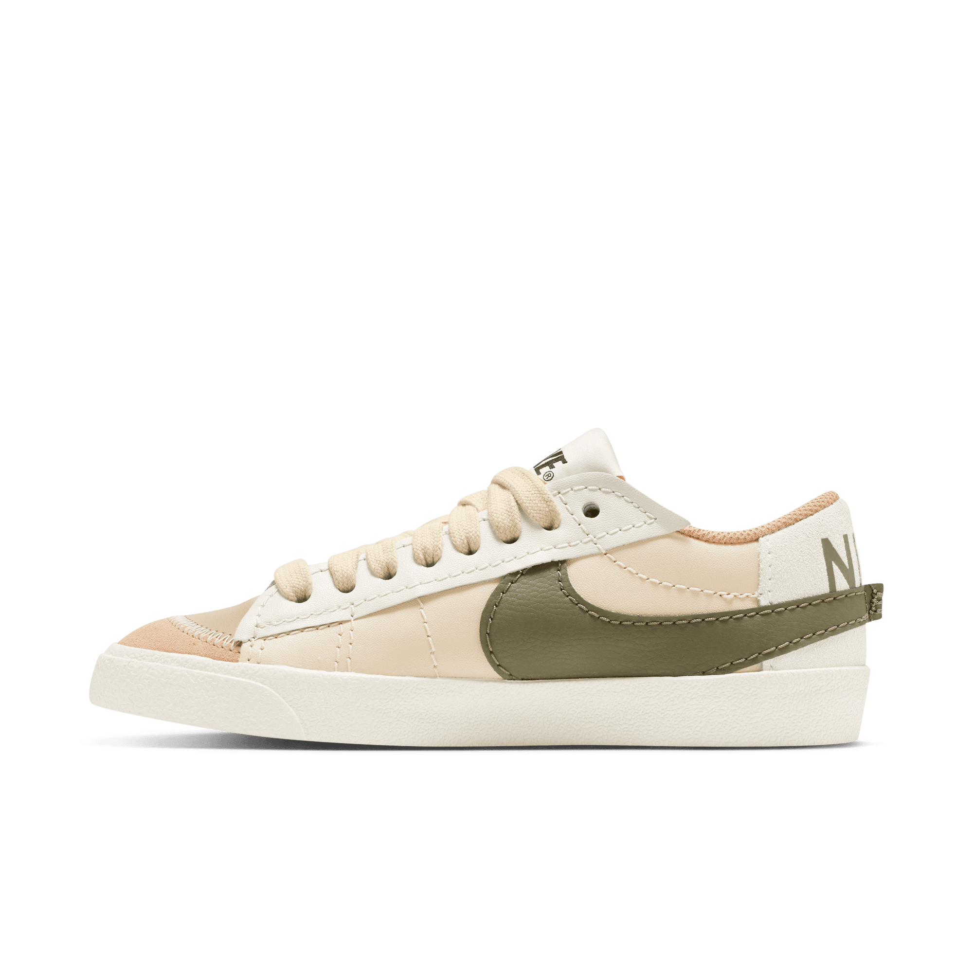 Womens Nike Blazer Low '77 Jumbo 'Sanddrift'