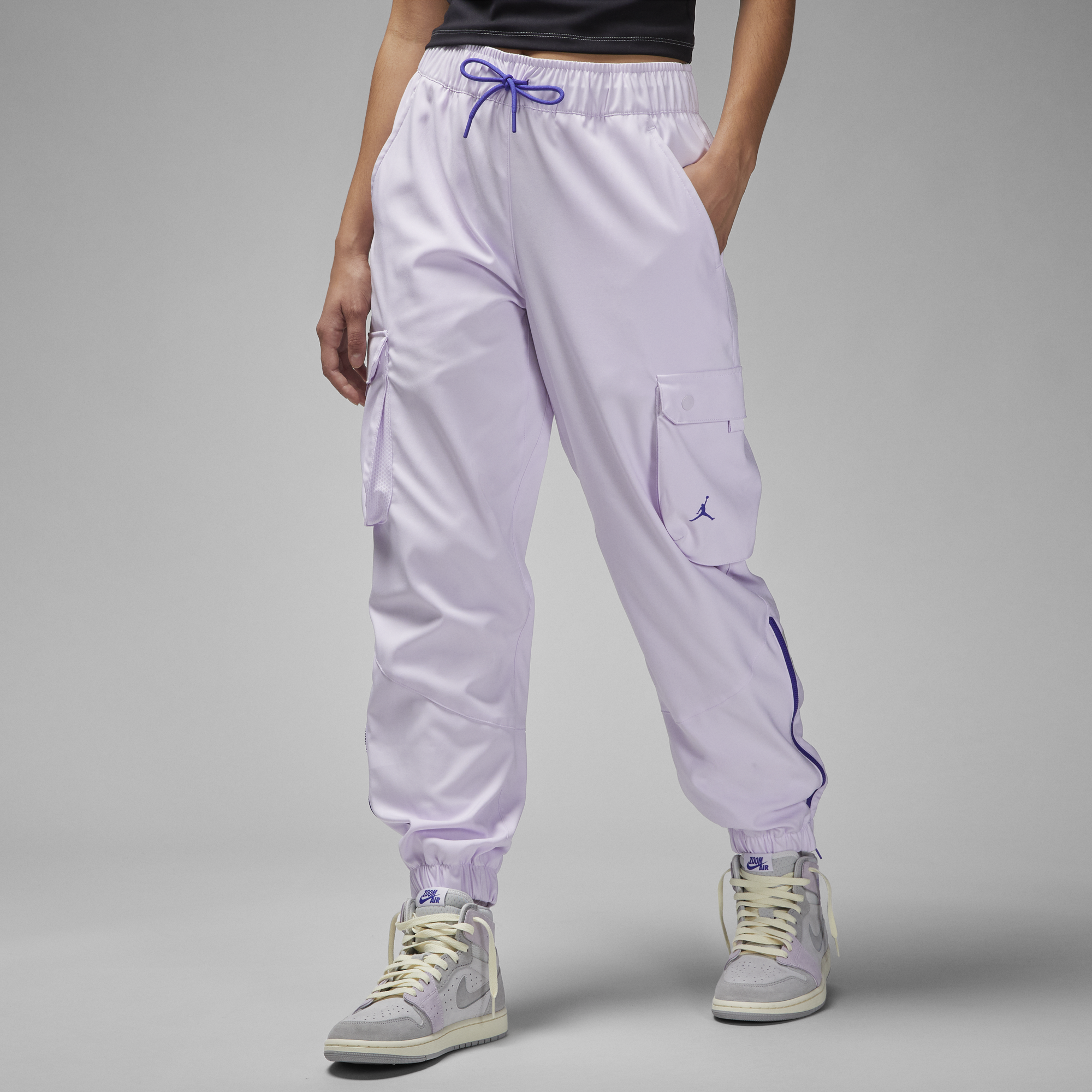 Womens Jordan Sport Tunnel Trousers 'Grape'
