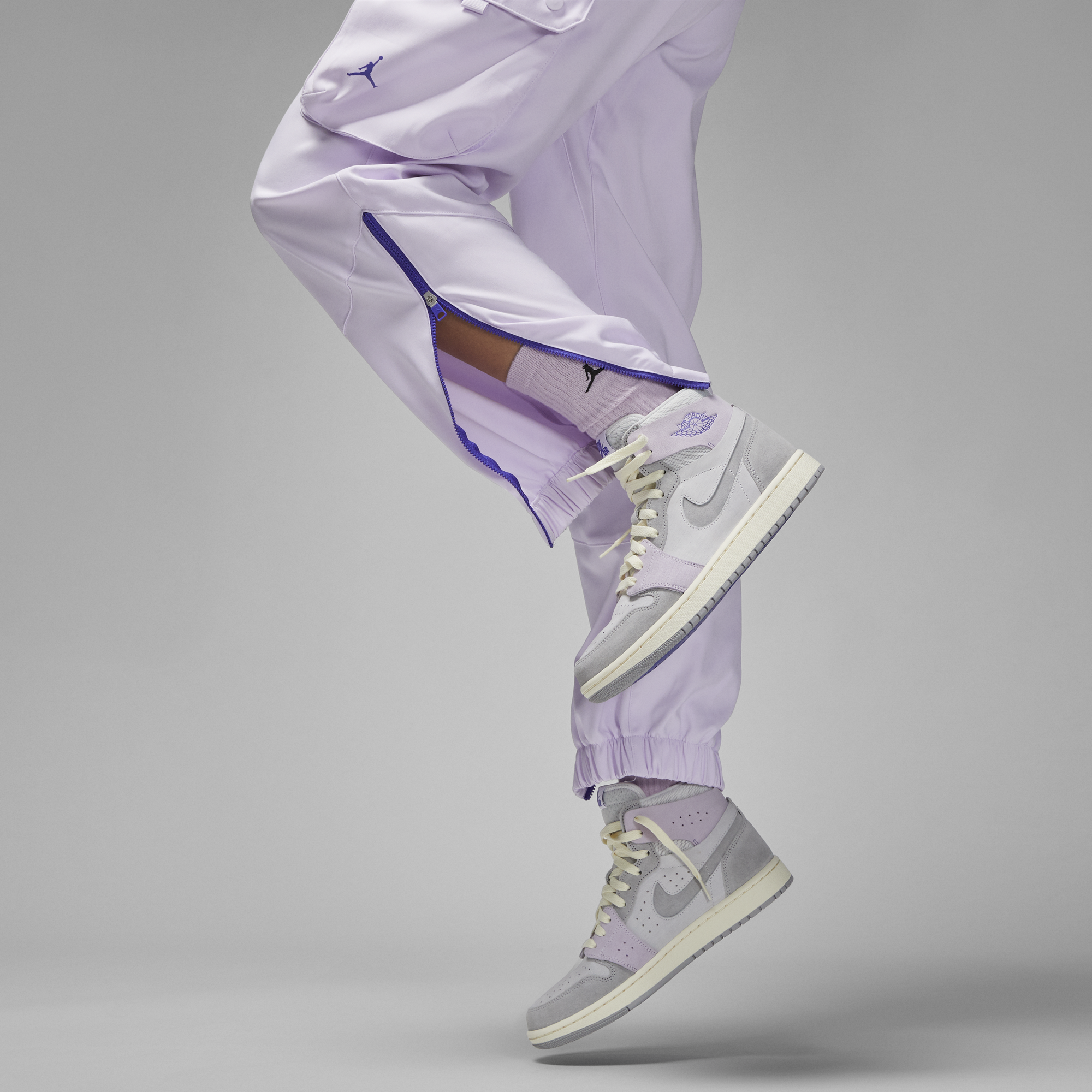 Womens Jordan Sport Tunnel Trousers 'Grape'