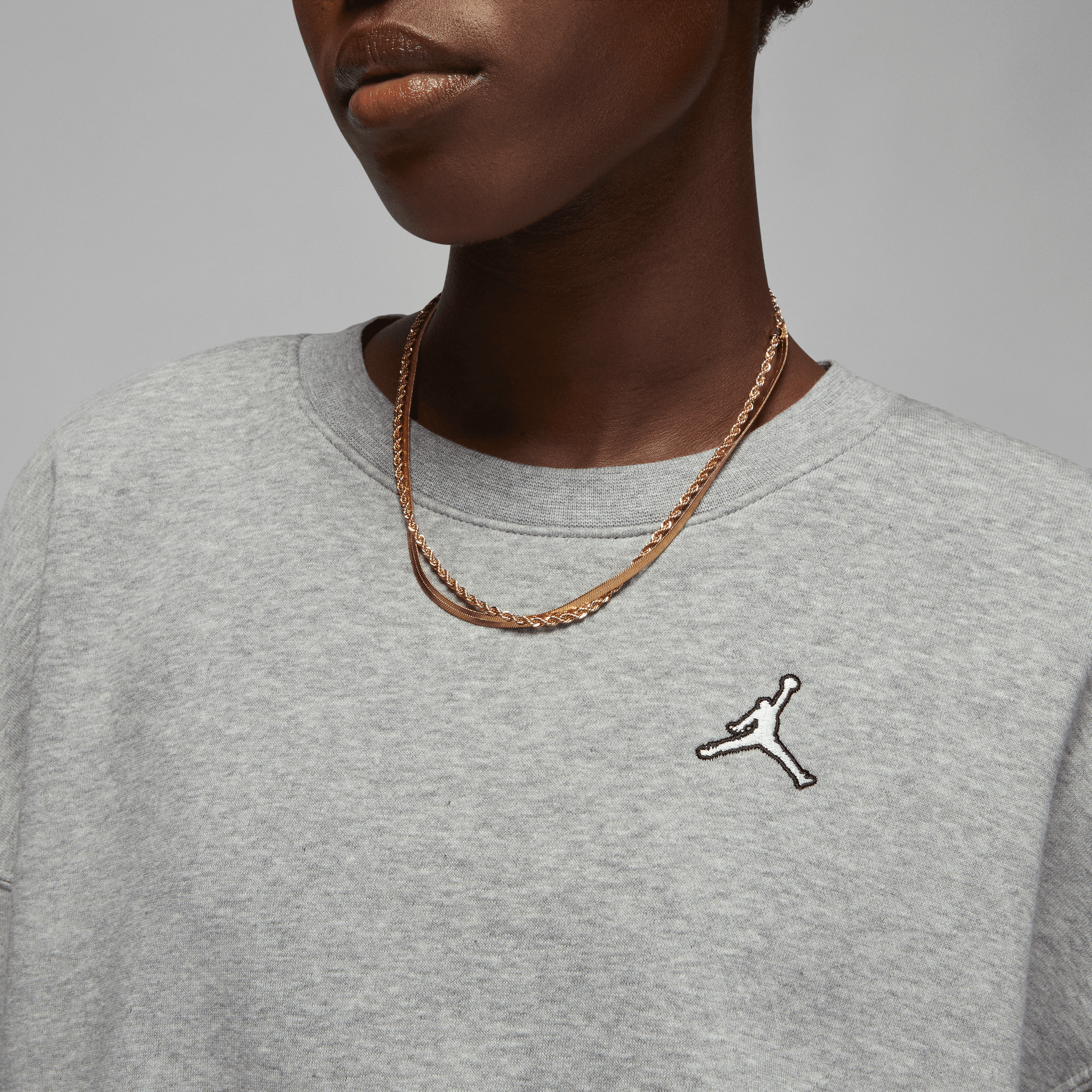 Womens Jordan Brooklyn Fleece 'Grey'