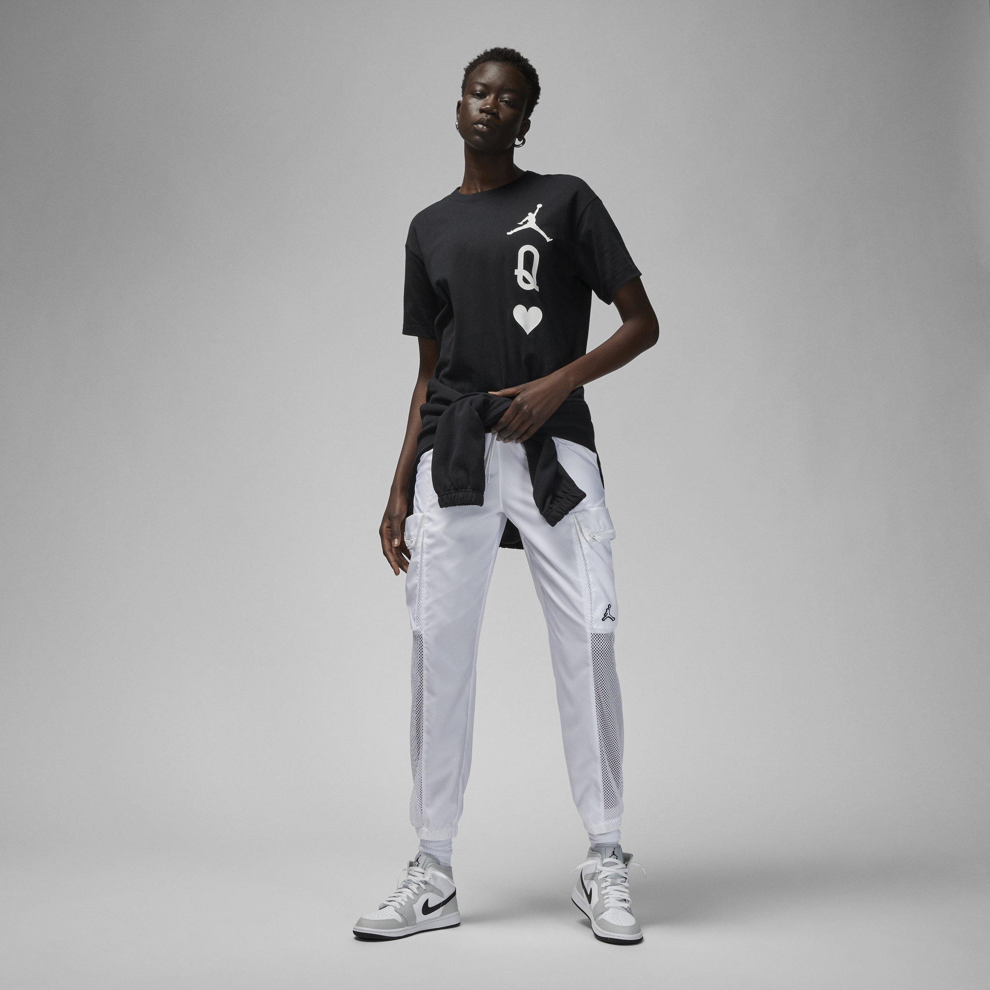 Womens Jordan Flight Queen of Hearts T-Shirt