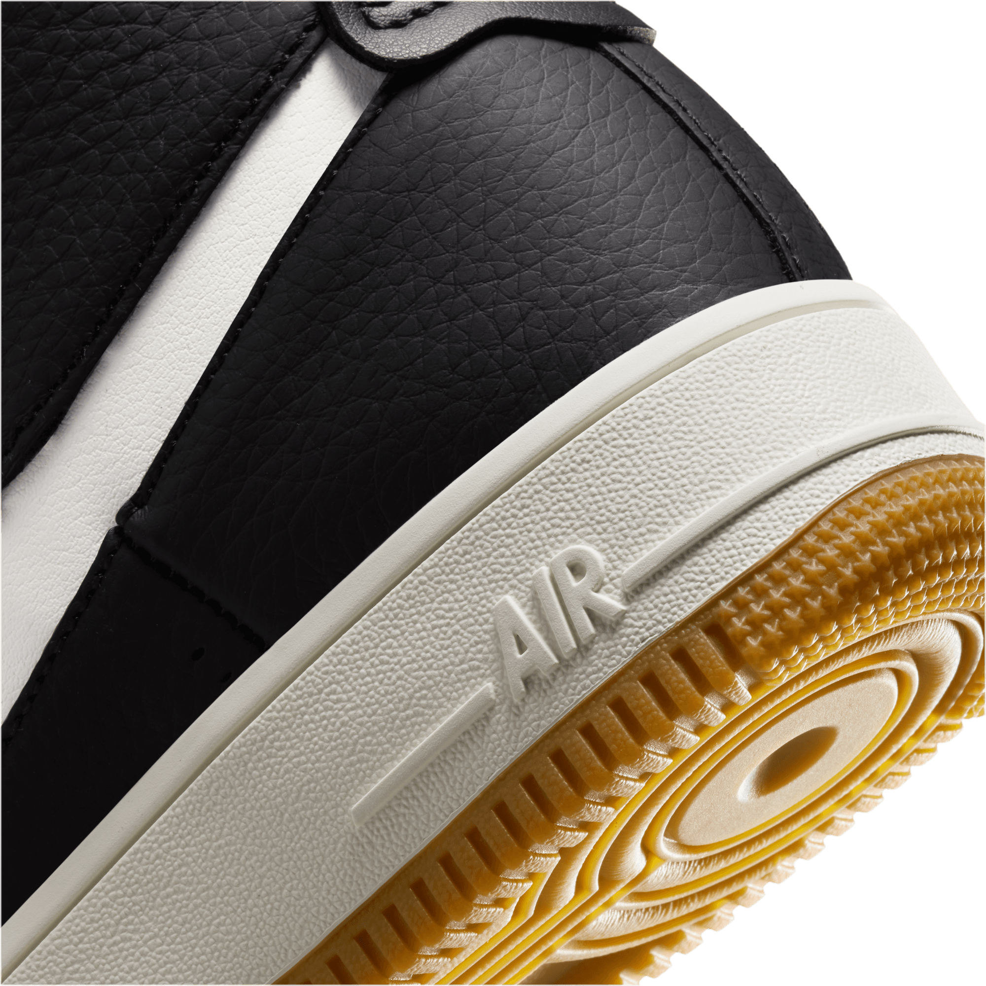Womens Nike Air Force 1 Sculpt 'Black/Gum'