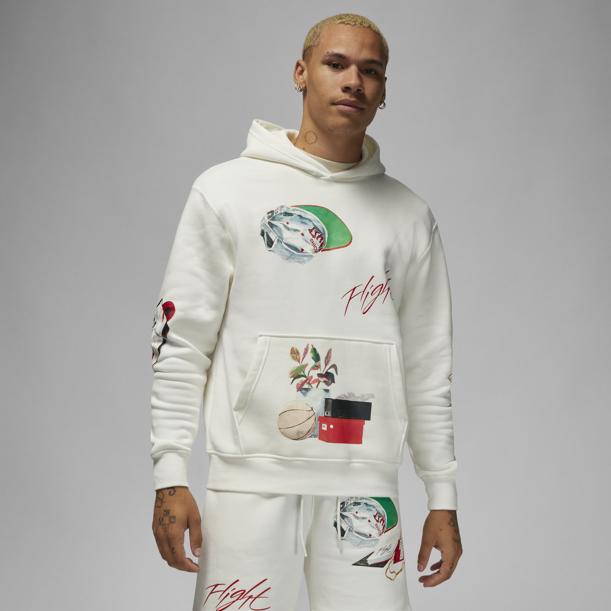 Jordan Artist Series by Jacob Rochester Fleece Hoodie