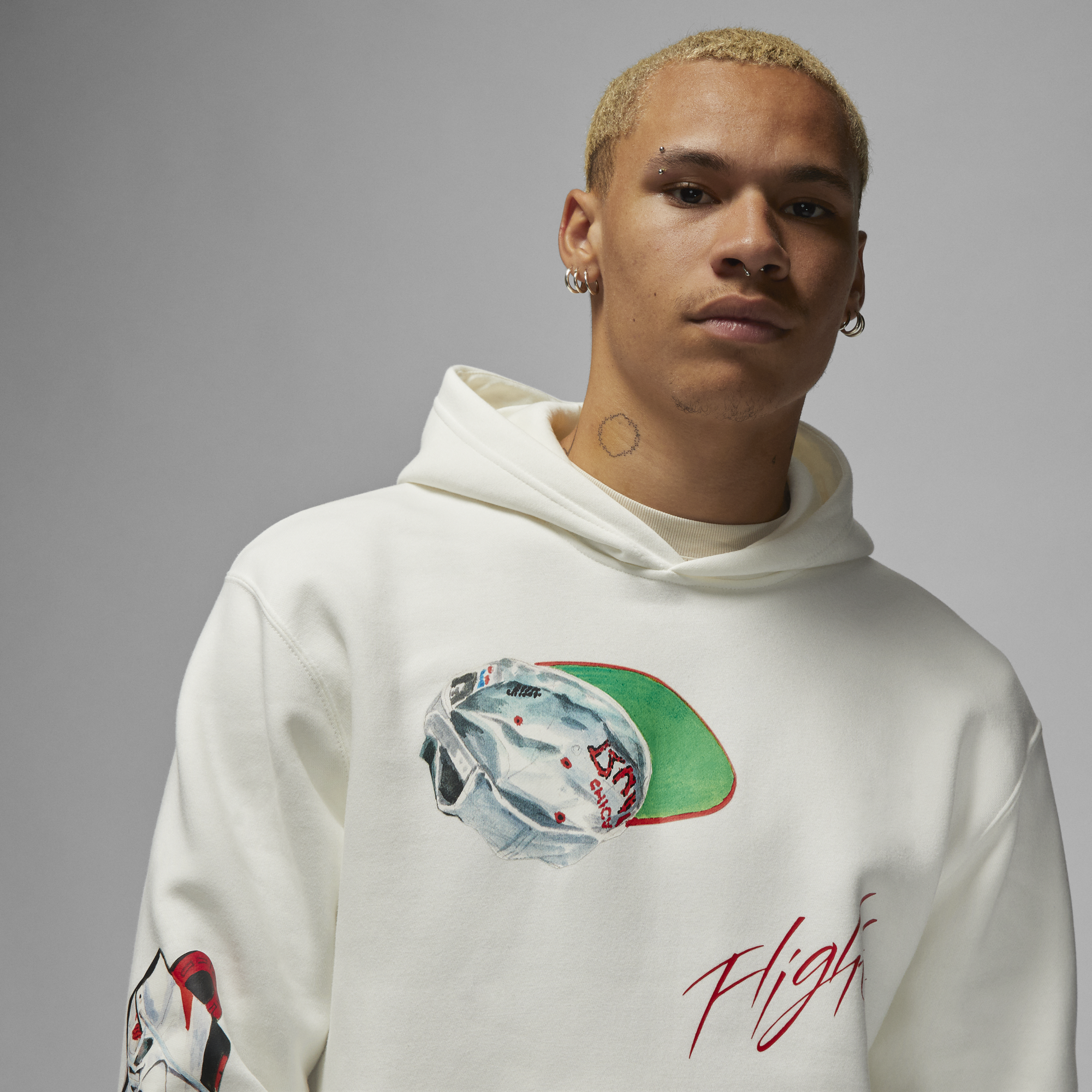 Jordan Artist Series by Jacob Rochester Fleece Hoodie