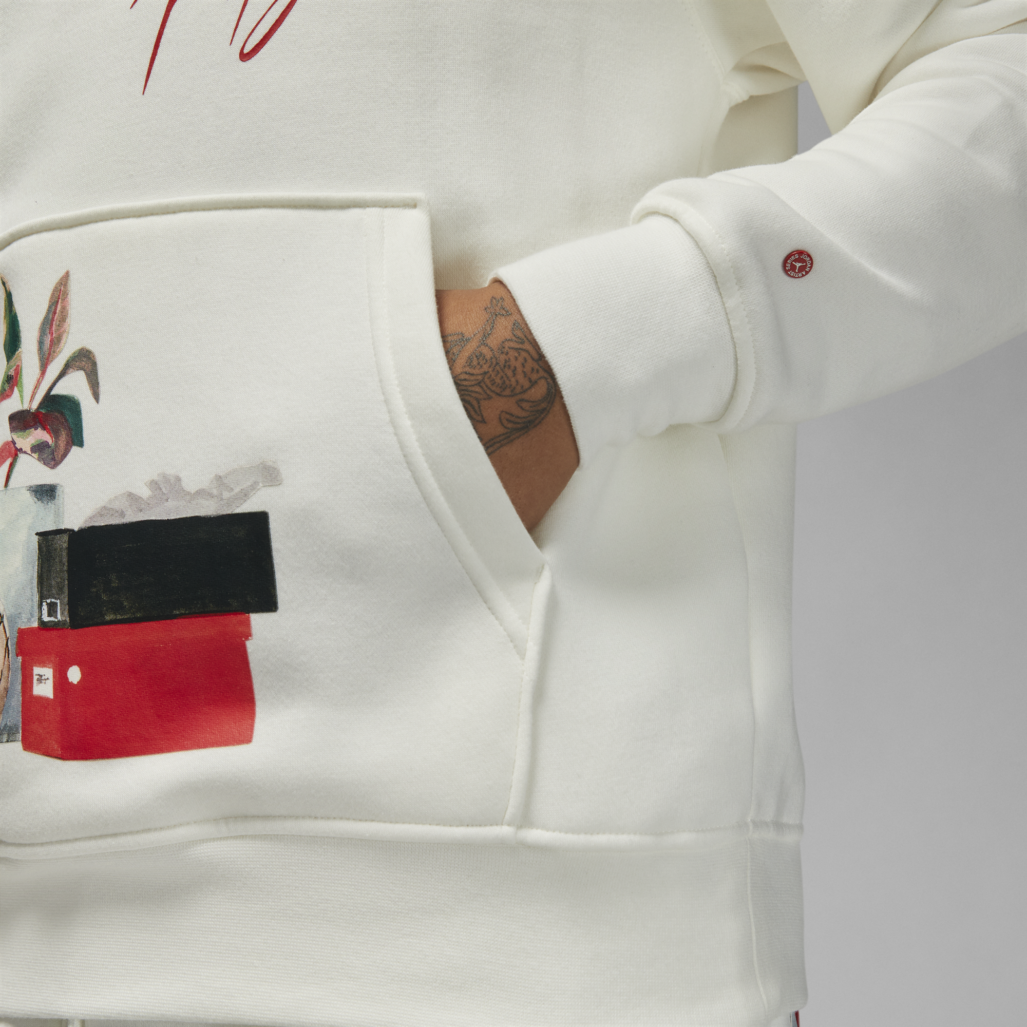 Jordan Artist Series by Jacob Rochester Fleece Hoodie