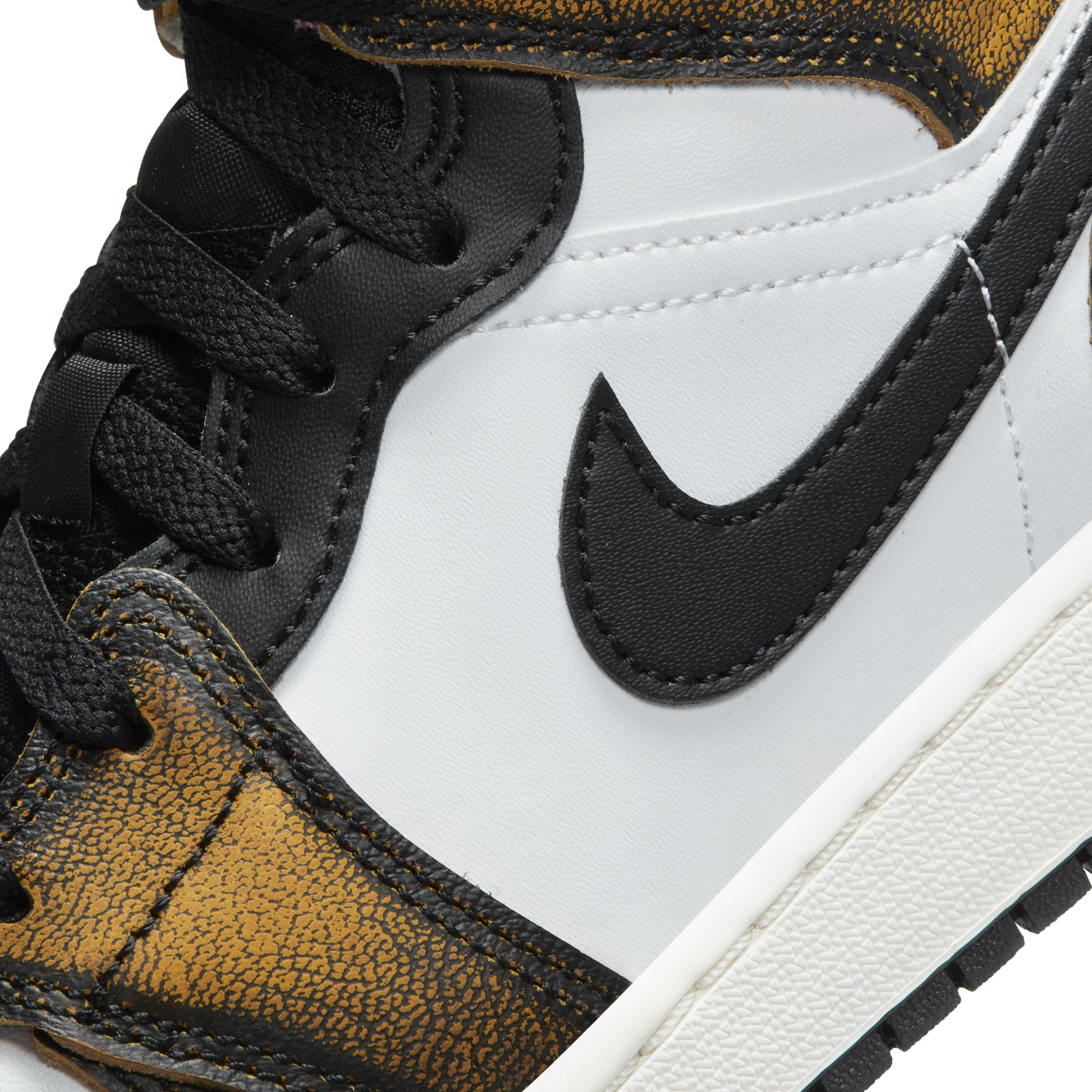 Youth Air Jordan 1 Mid SE (GS) 'Orange Wear Away'