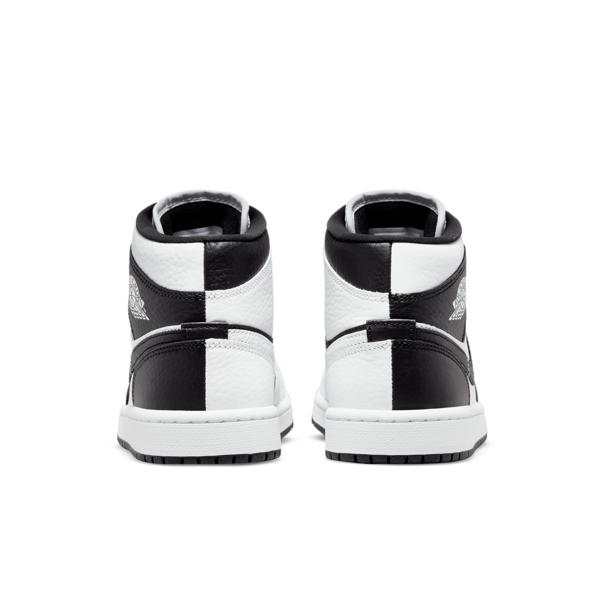 Womens Air Jordan 1 Mid 'Split-Black/White'