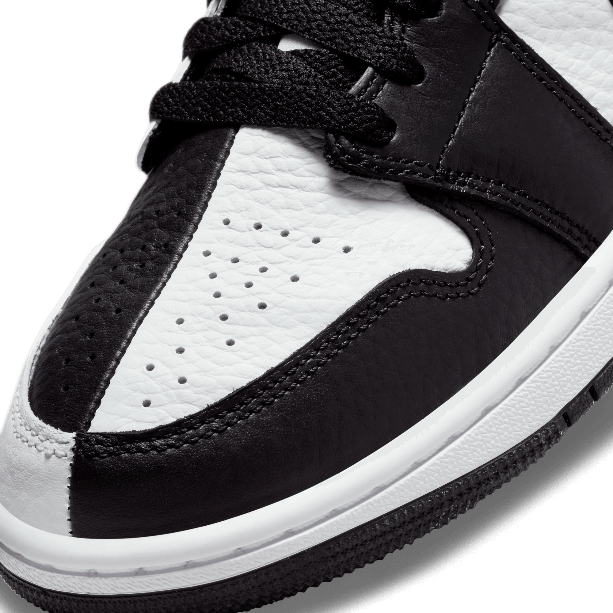 Womens Air Jordan 1 Mid 'Split-Black/White'