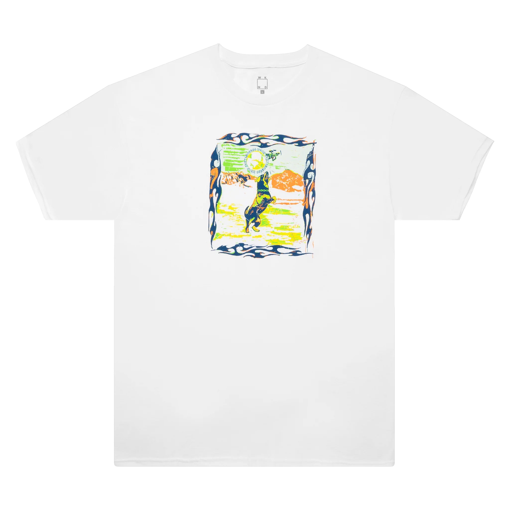WKND Skateboard Drone T-Shirt 'White'
