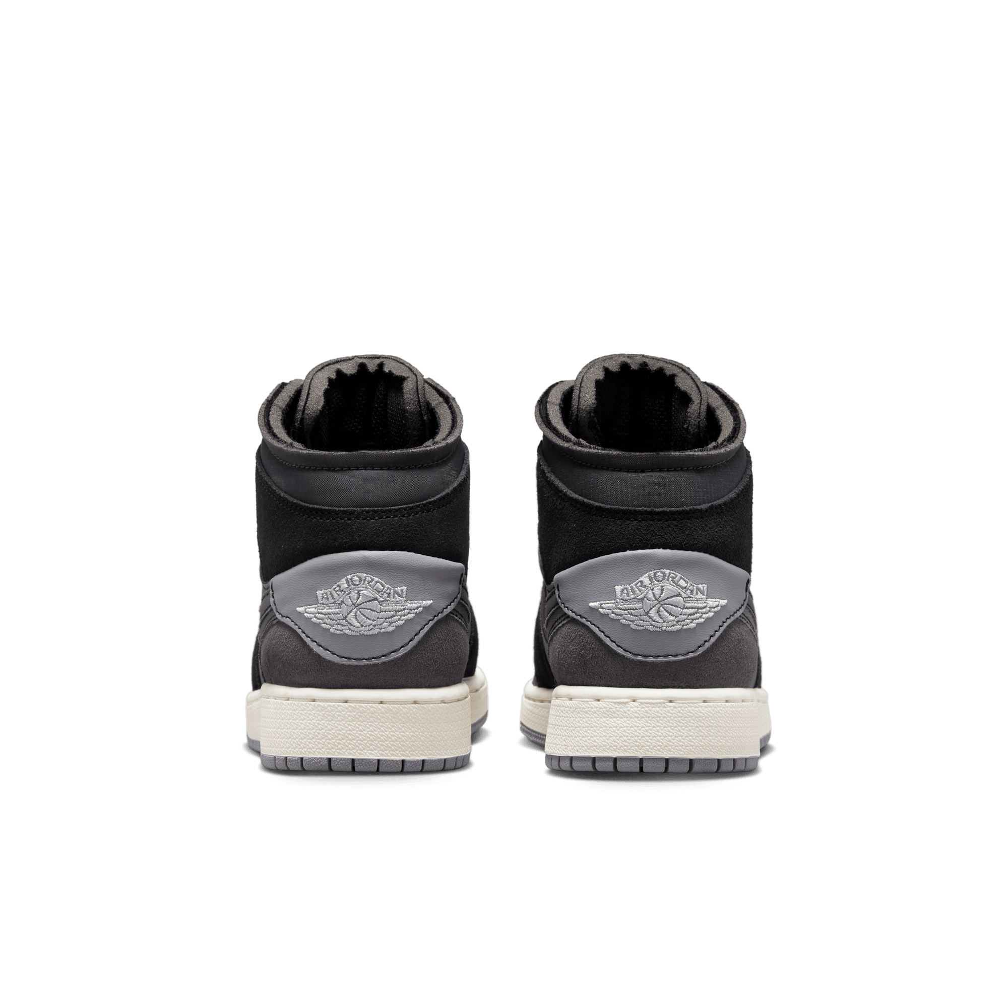 Youth Air Jordan 1 Mid SE Craft SE 'Inside Out Black'