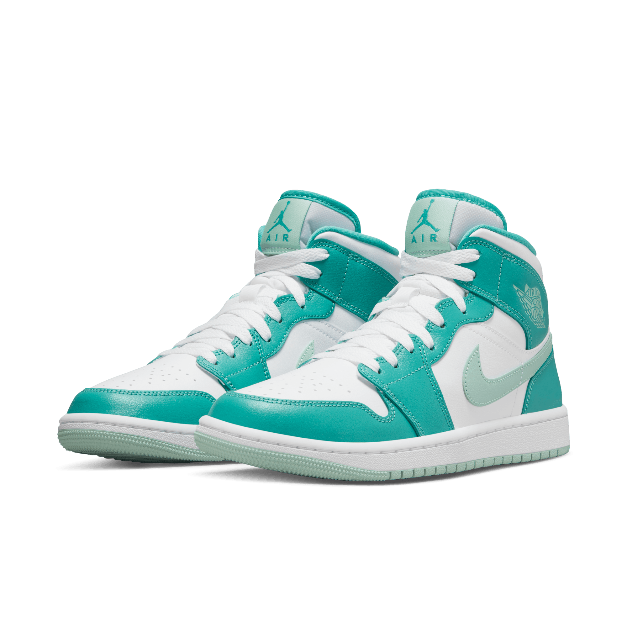 Womens Air Jordan 1 Mid 'Washed Teal'