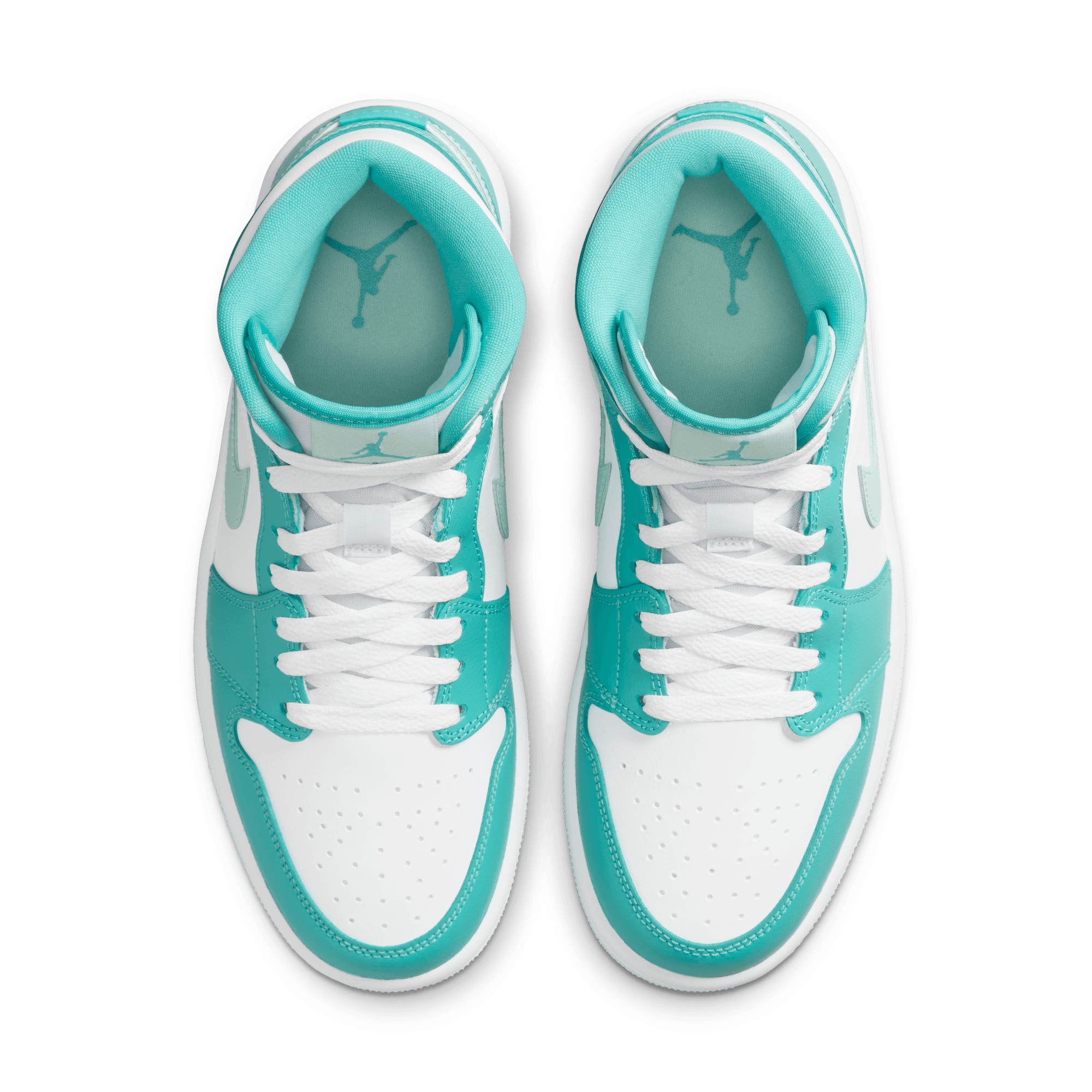Womens Air Jordan 1 Mid 'Washed Teal'
