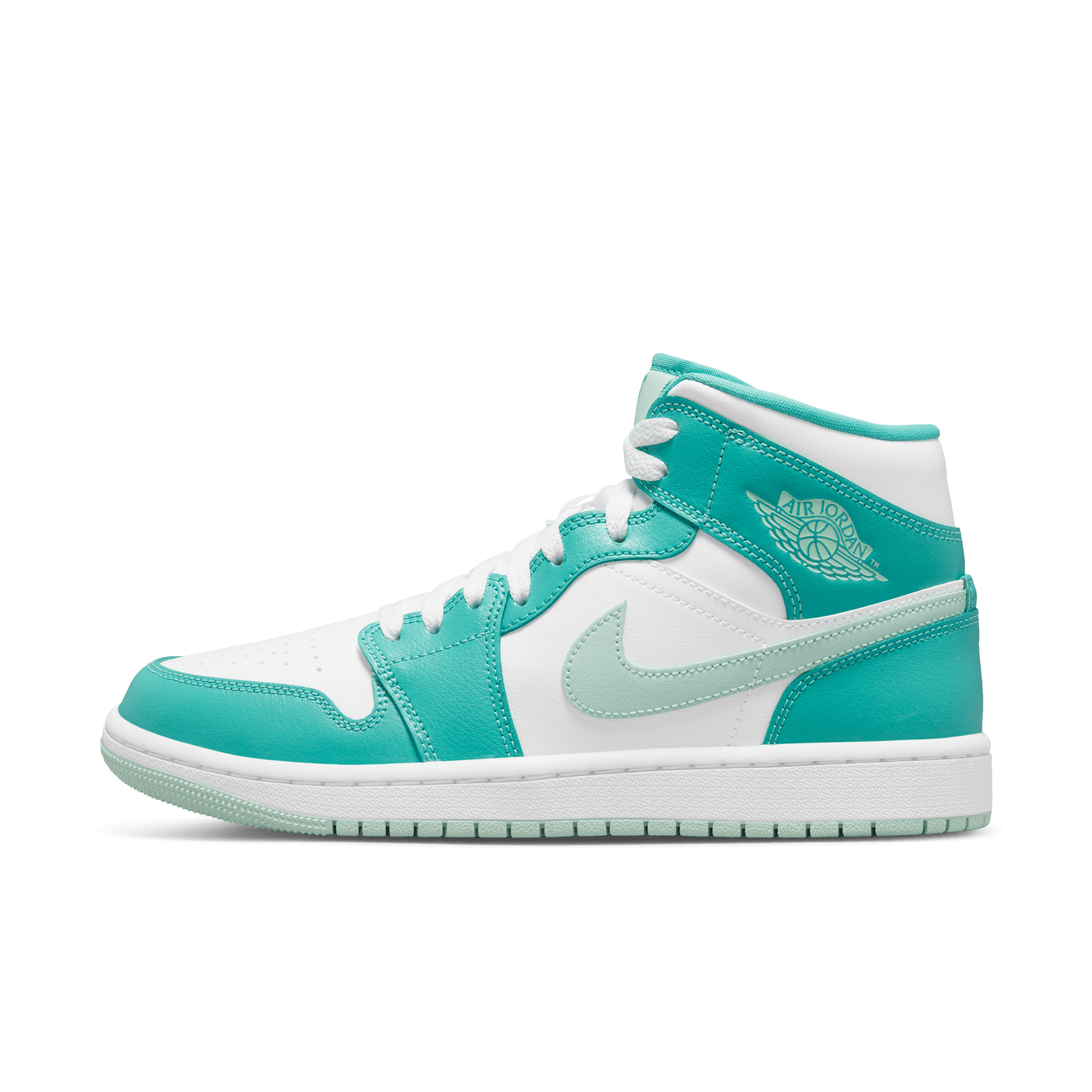 Womens Air Jordan 1 Mid 'Washed Teal'
