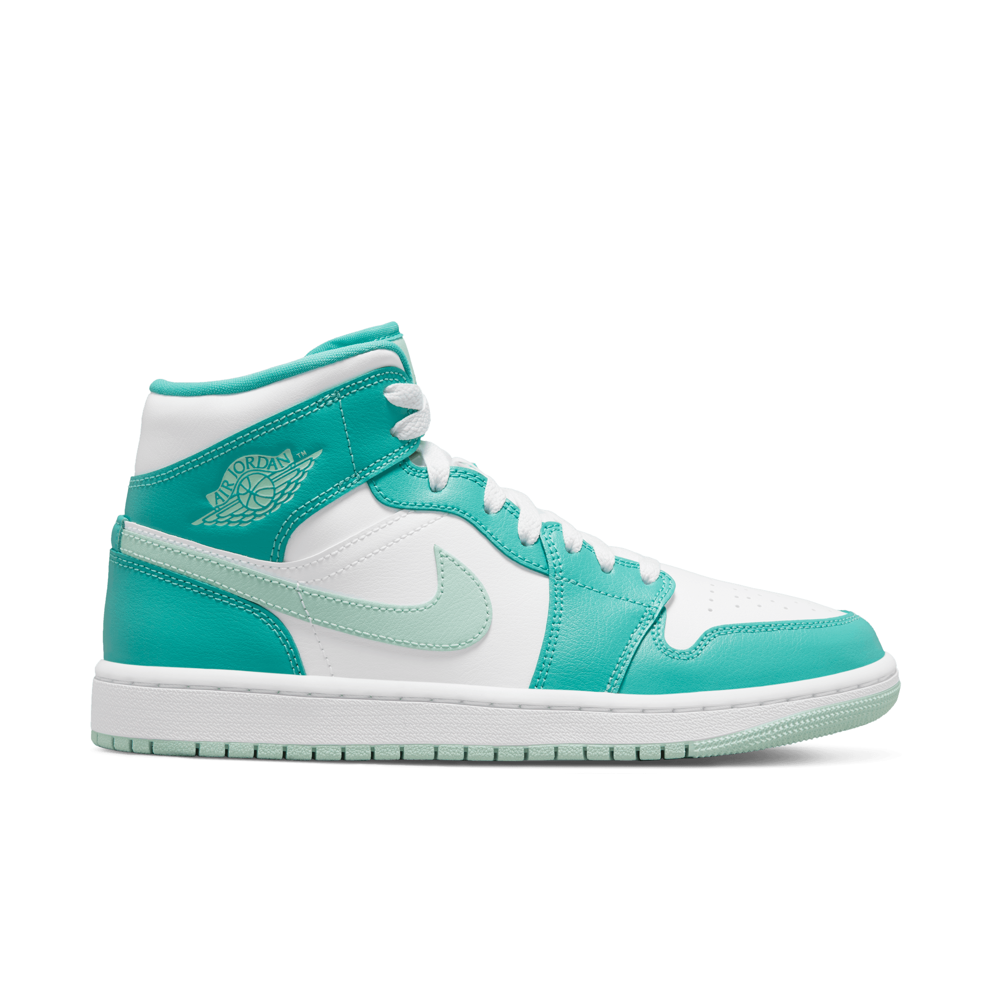 Womens Air Jordan 1 Mid 'Washed Teal'