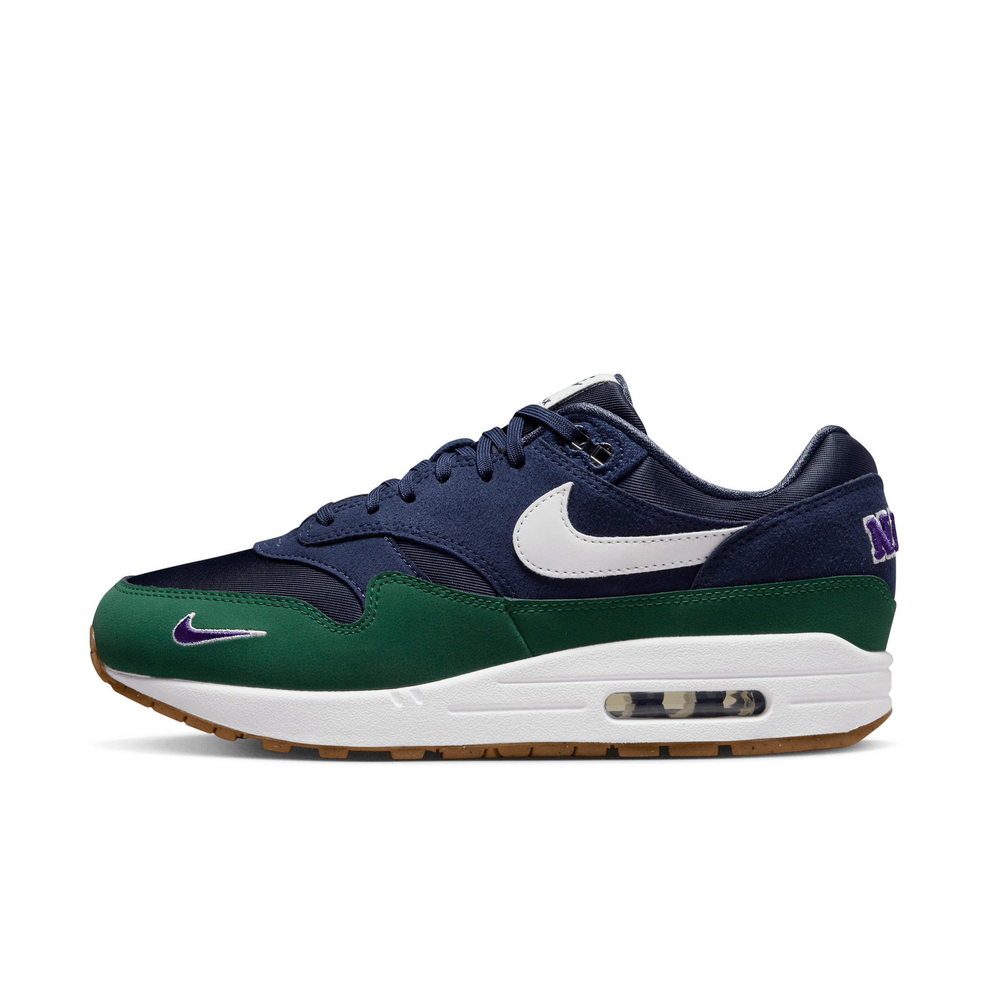 Womens Nike Air Max 1 '87 'Obsidian/Gorge Green'