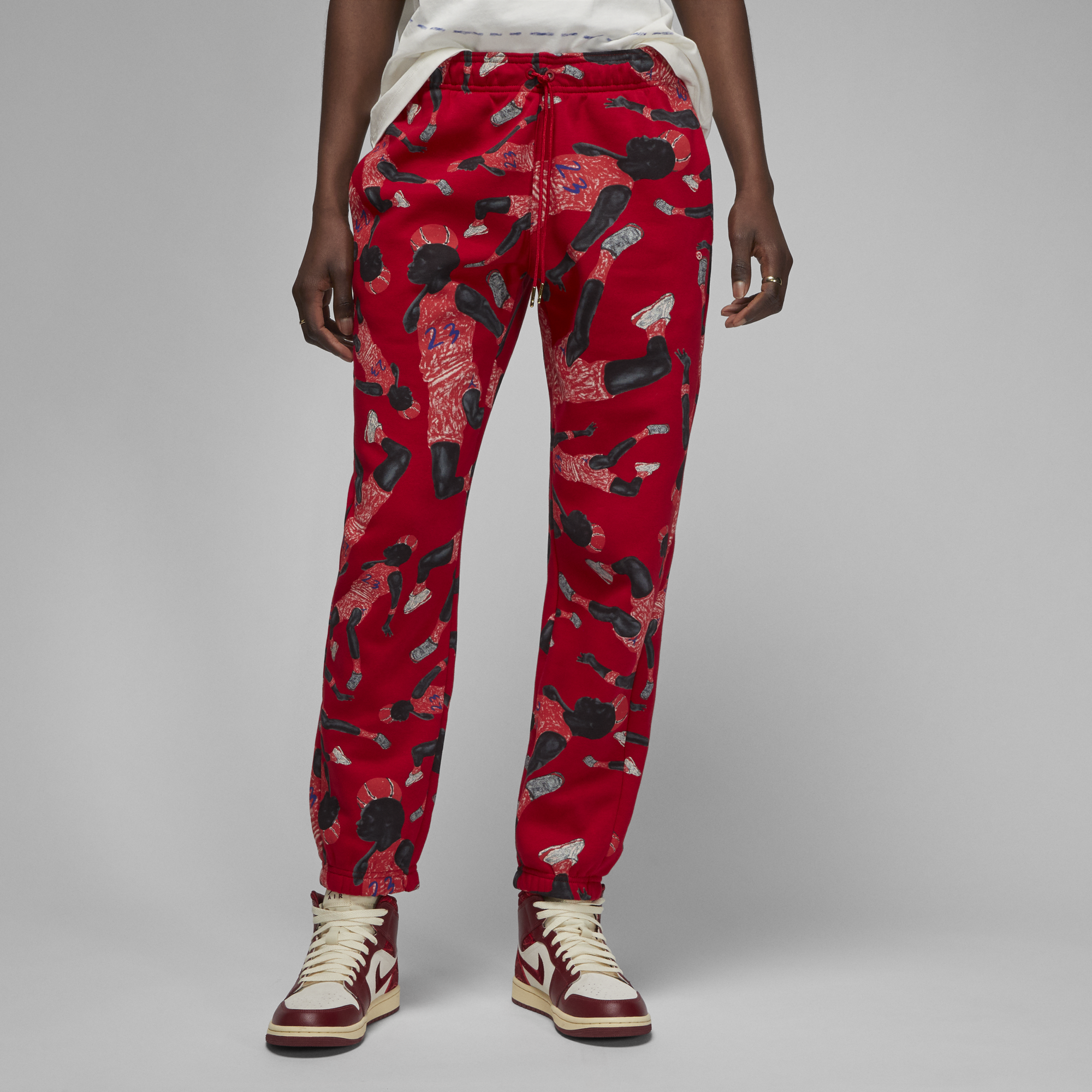 Jordan Artist Series by Packer Duncan Sweatpants 'Red'