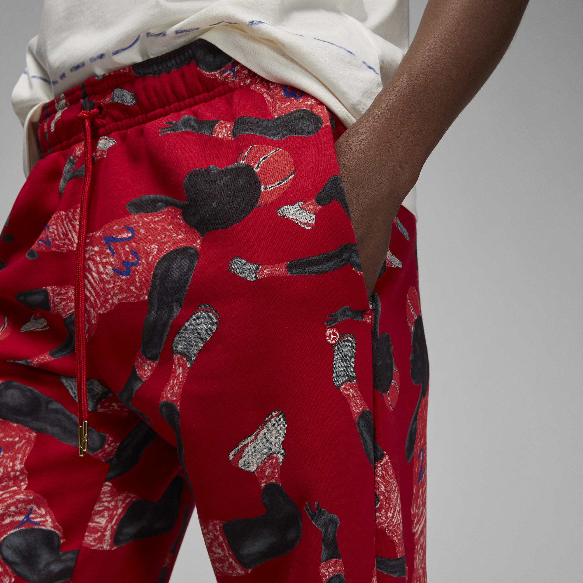 Jordan Artist Series by Packer Duncan Sweatpants 'Red'